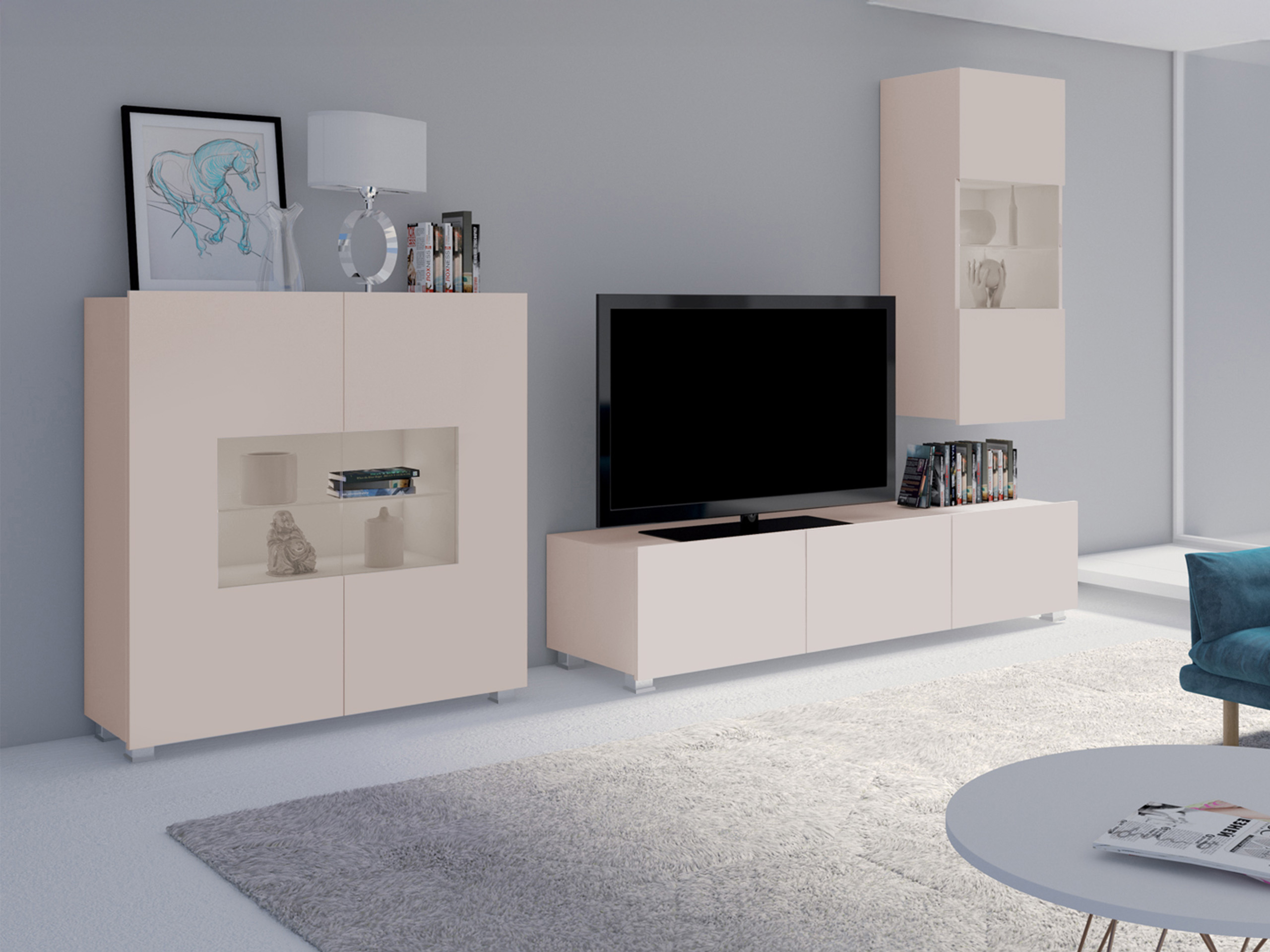 Wohnzimmer-Sets Remus VII (Kaschmir)