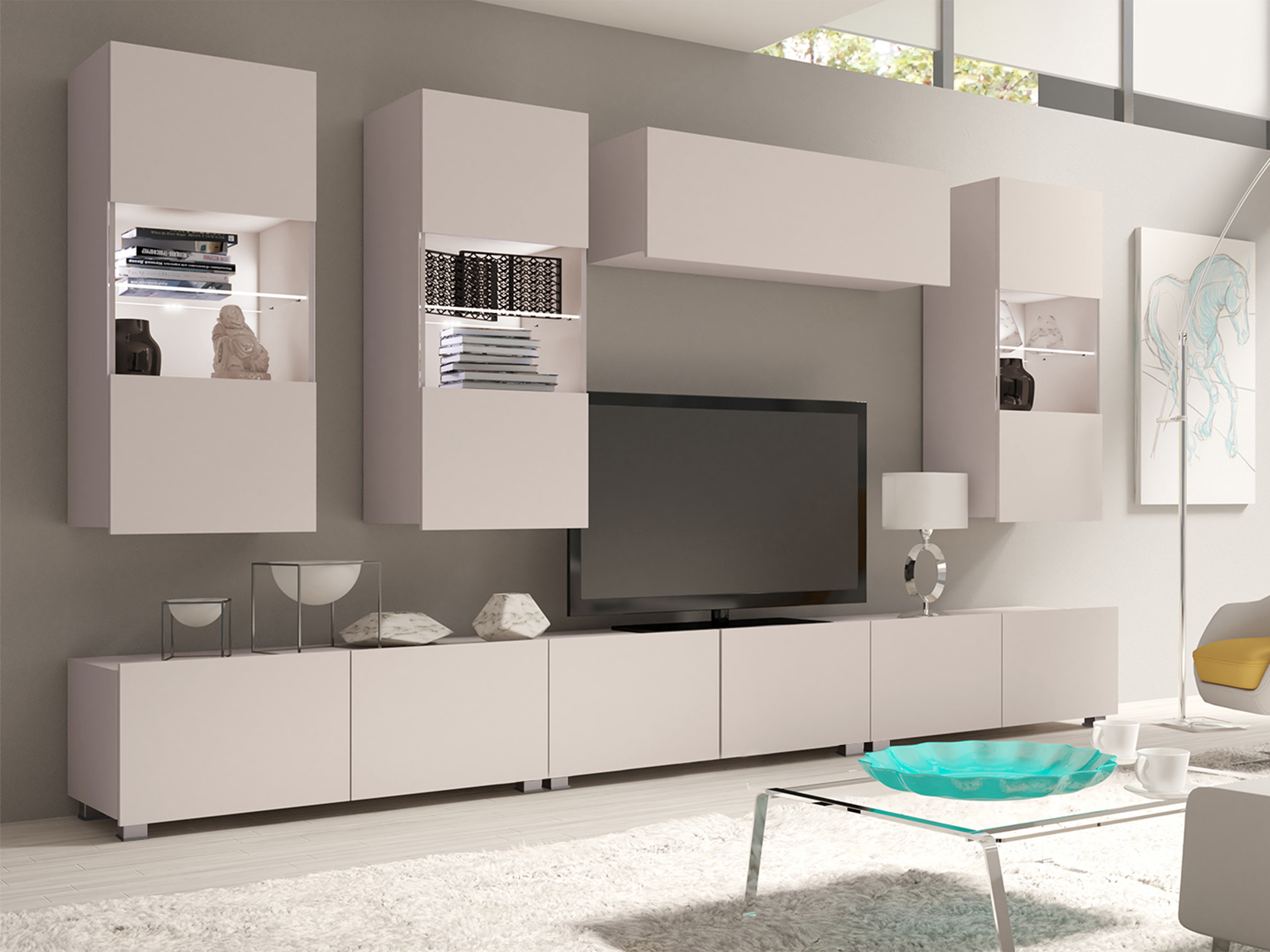 Wohnzimmer-Sets Remus XI (Kaschmir)