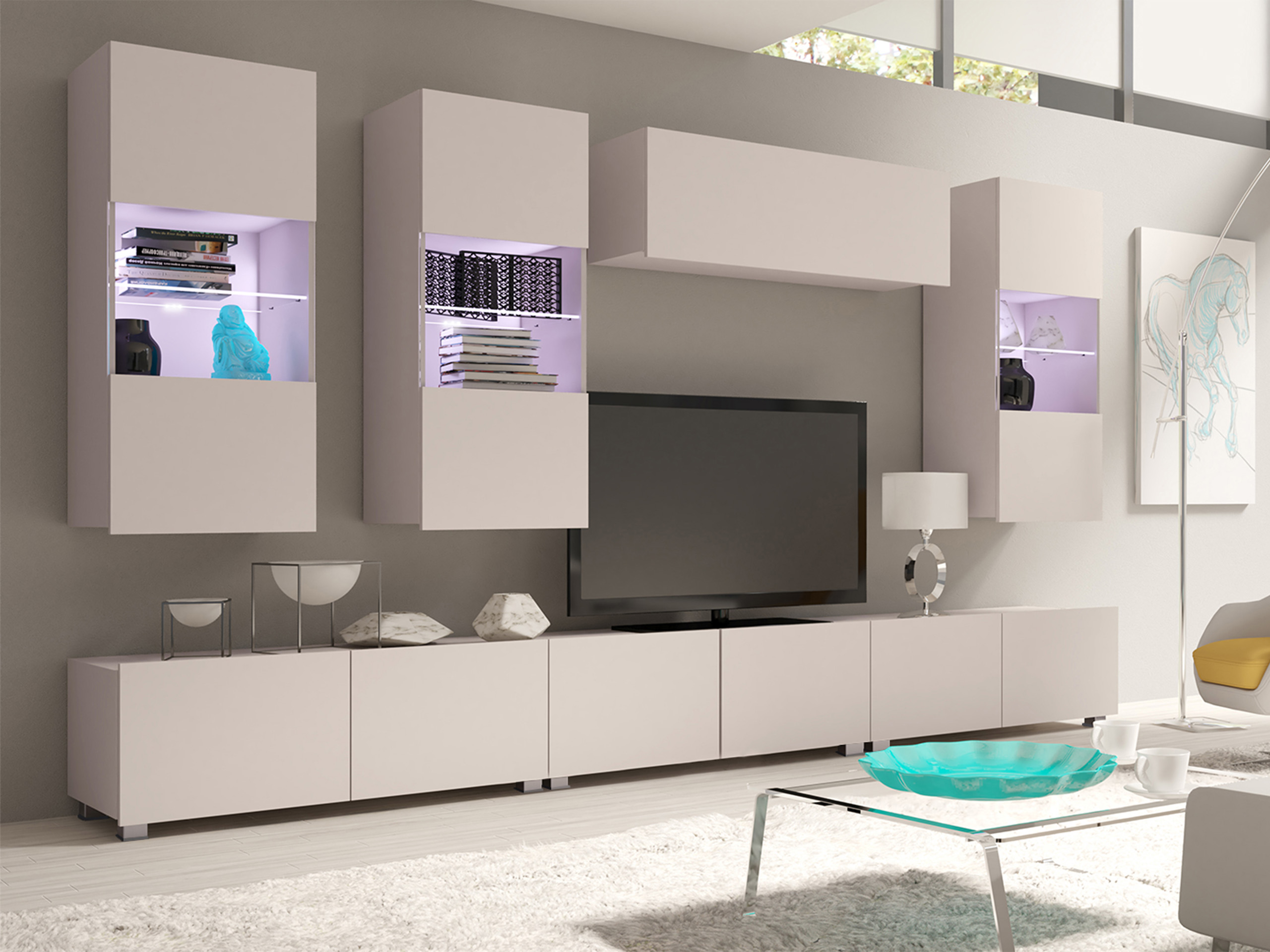 Wohnzimmer-Sets Remus XI (Kaschmir)