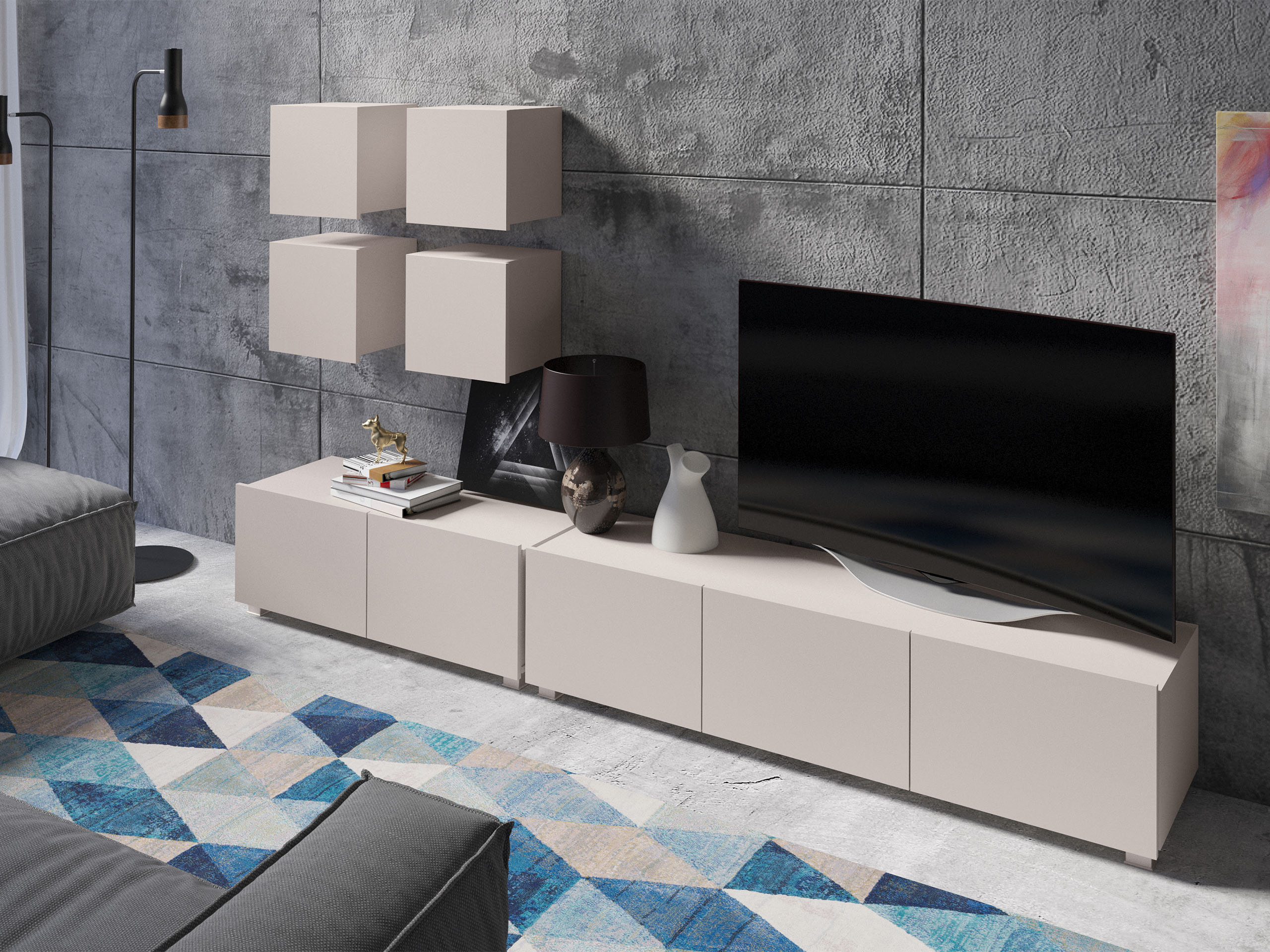 Wohnzimmer-Sets Remus XVIII (Kaschmir)