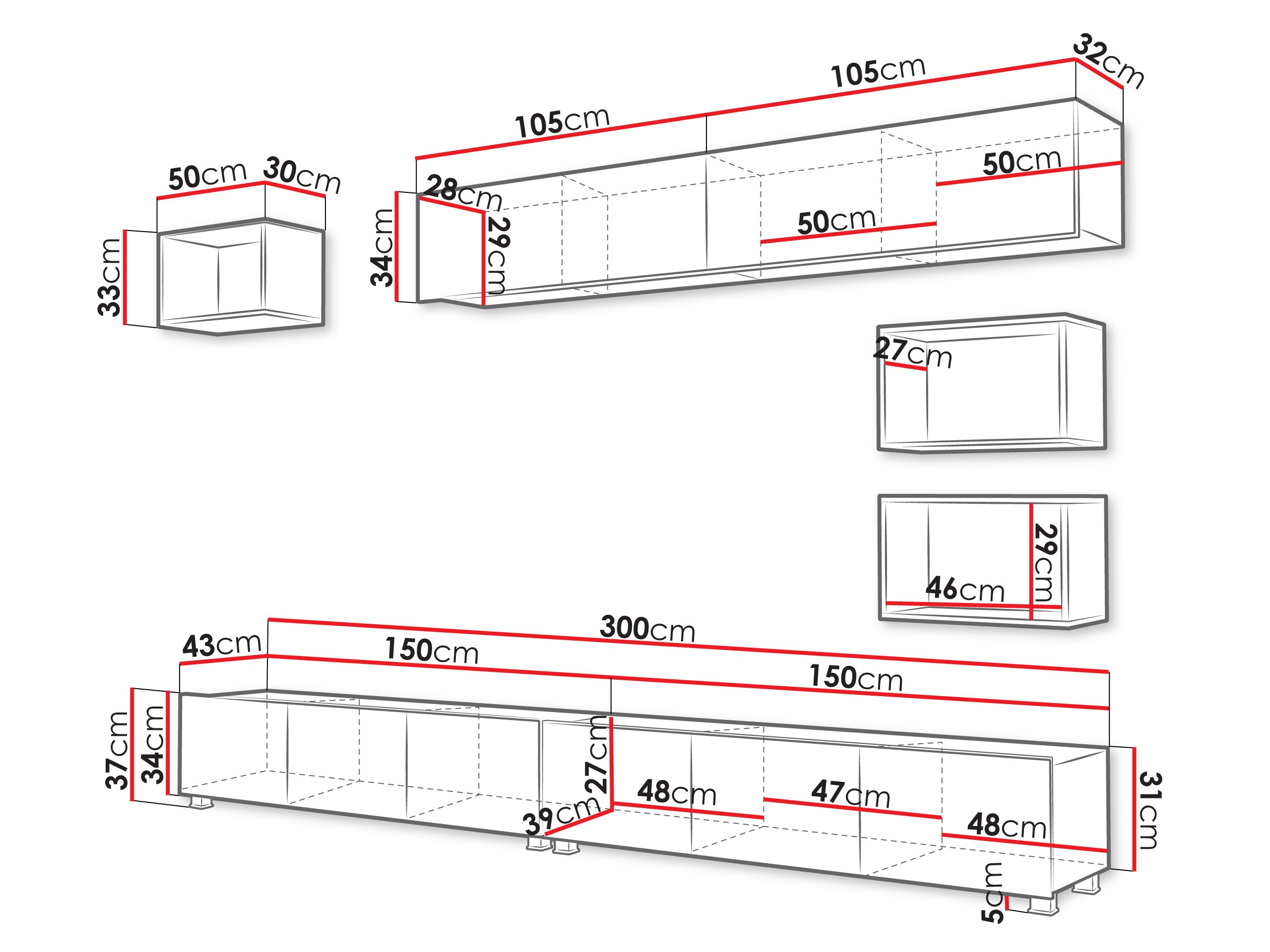 Wohnzimmer-Sets Tivdalu 151 (Kaschmir + Artisan Eichenholzoptik)