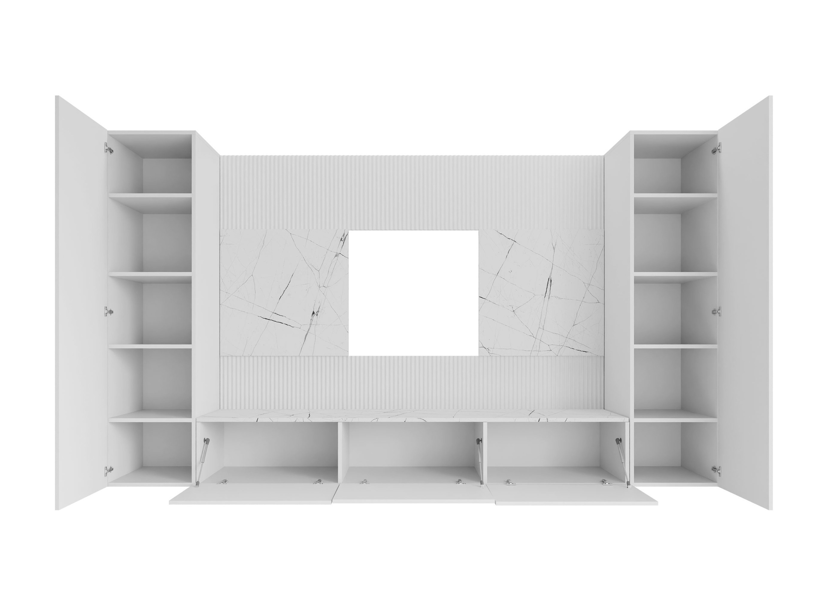 Wohnzimmer-Sets Comfivo Salix V (Beige + Eiche Cremona)