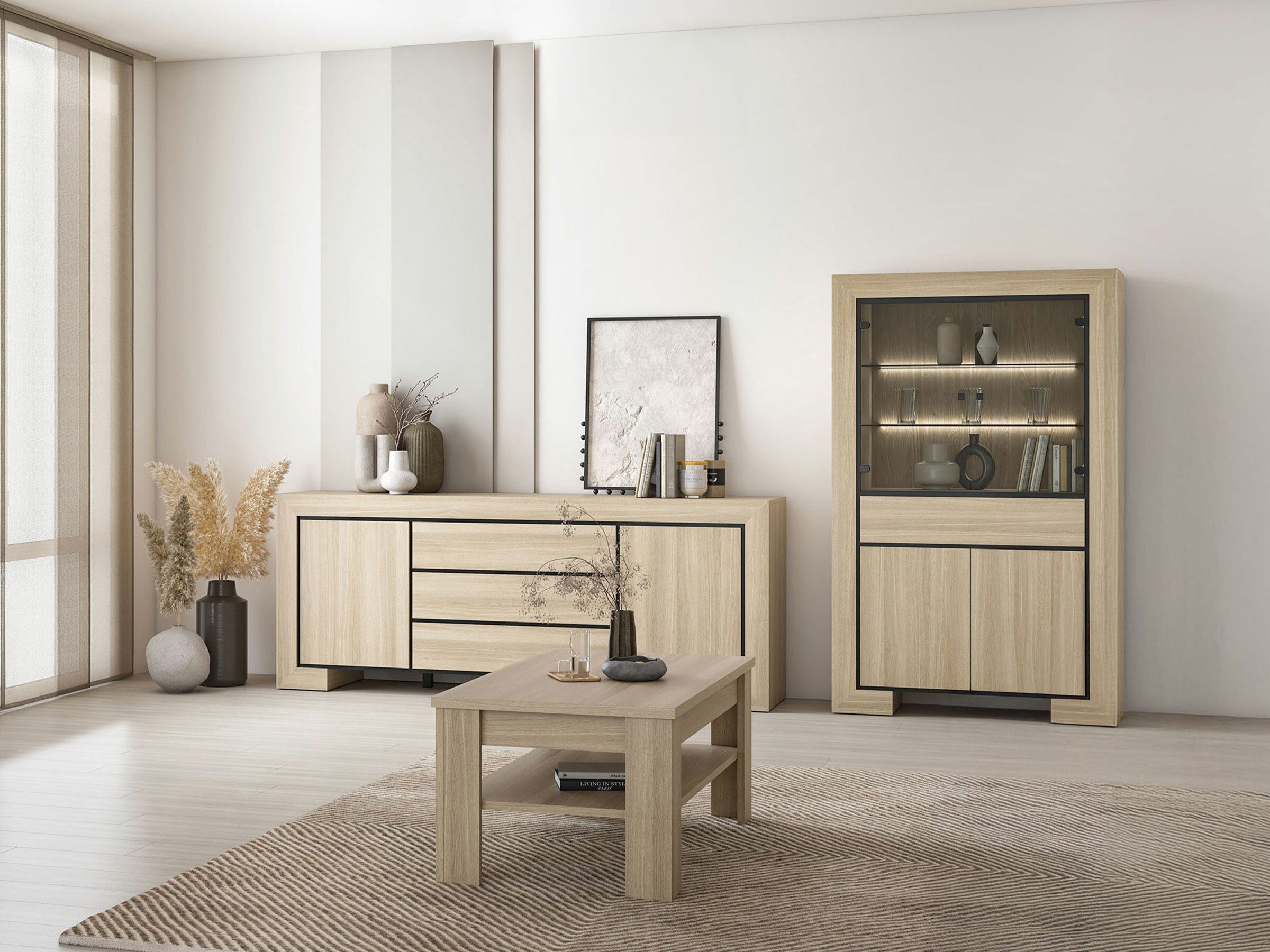 Wohnzimmer-Sets Etrteo 106