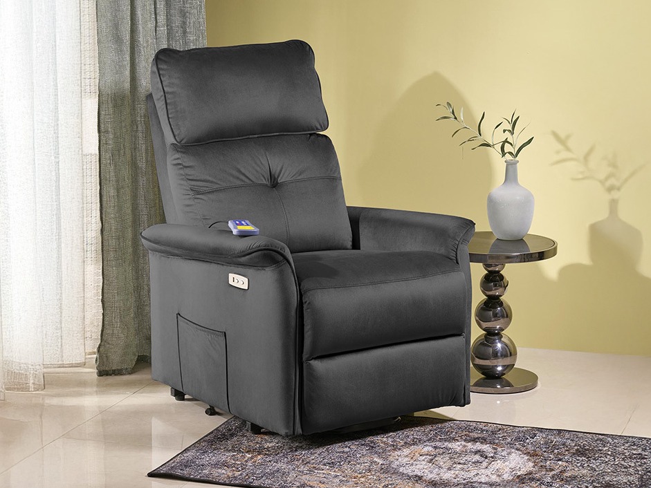 Sessel Liegesessel Houston 1979 (Schwarz)