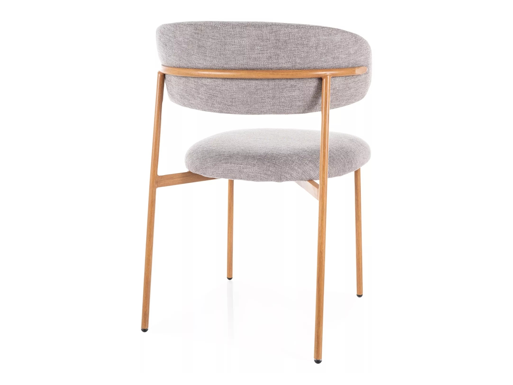 Stuhl Detroit 802 (Grau + Eichenholzoptik)