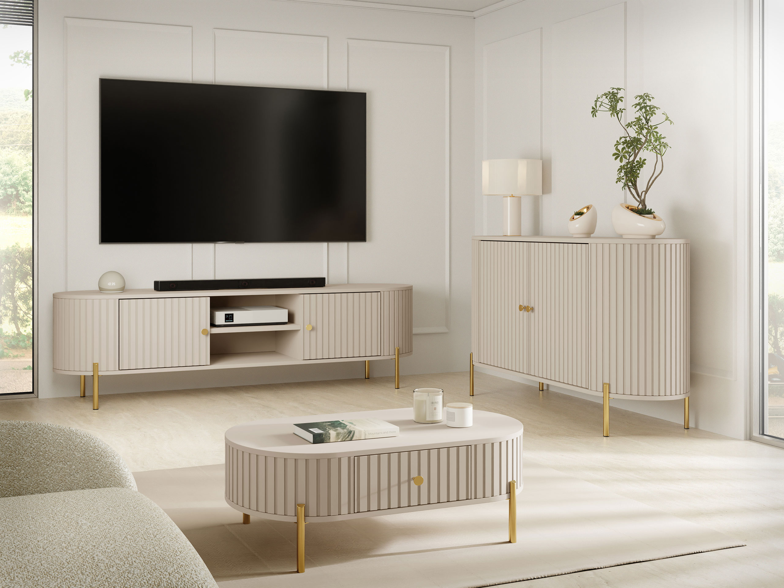 Wohnzimmer-Sets Comfivo Mirsoni II