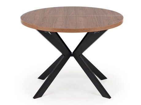 Tisch Houston 1495 (Walnussholzoptik + Schwarz)