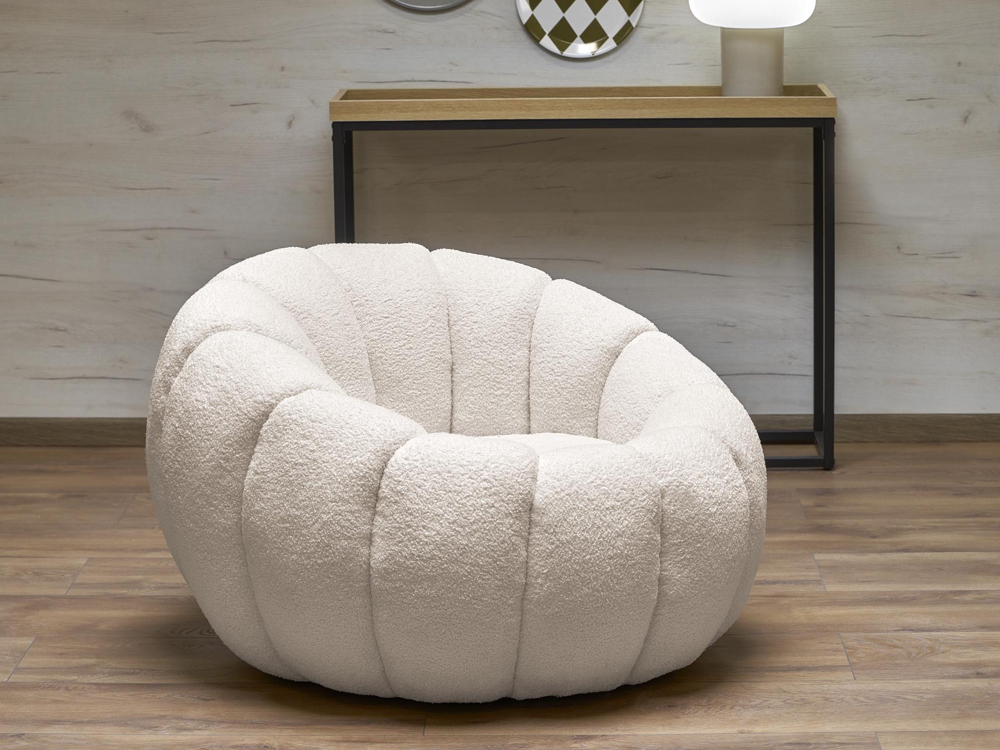 Sessel Houston Lana (Cremefarben)