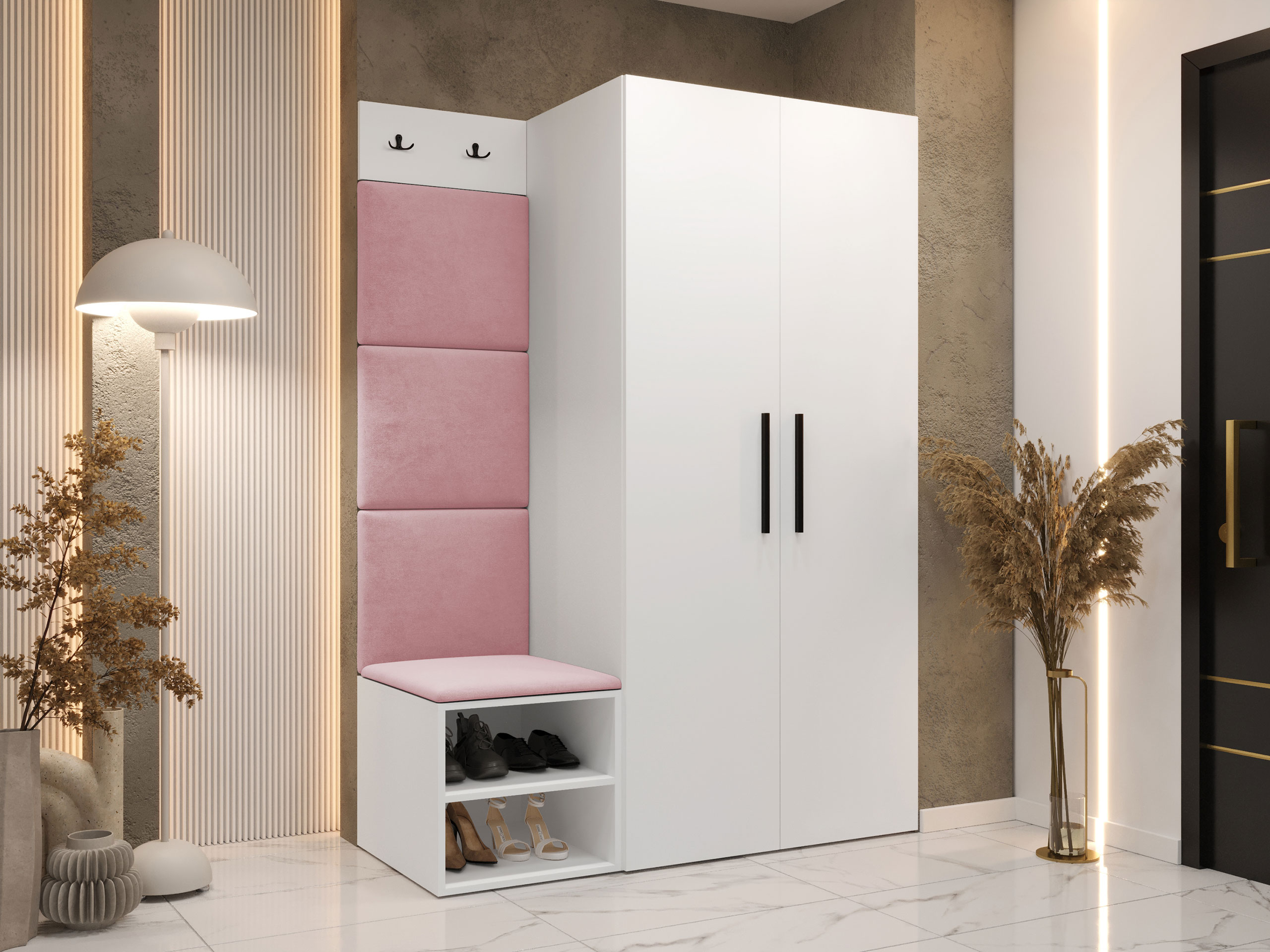 Flurgarnitur Hartford 523 (Weiß)