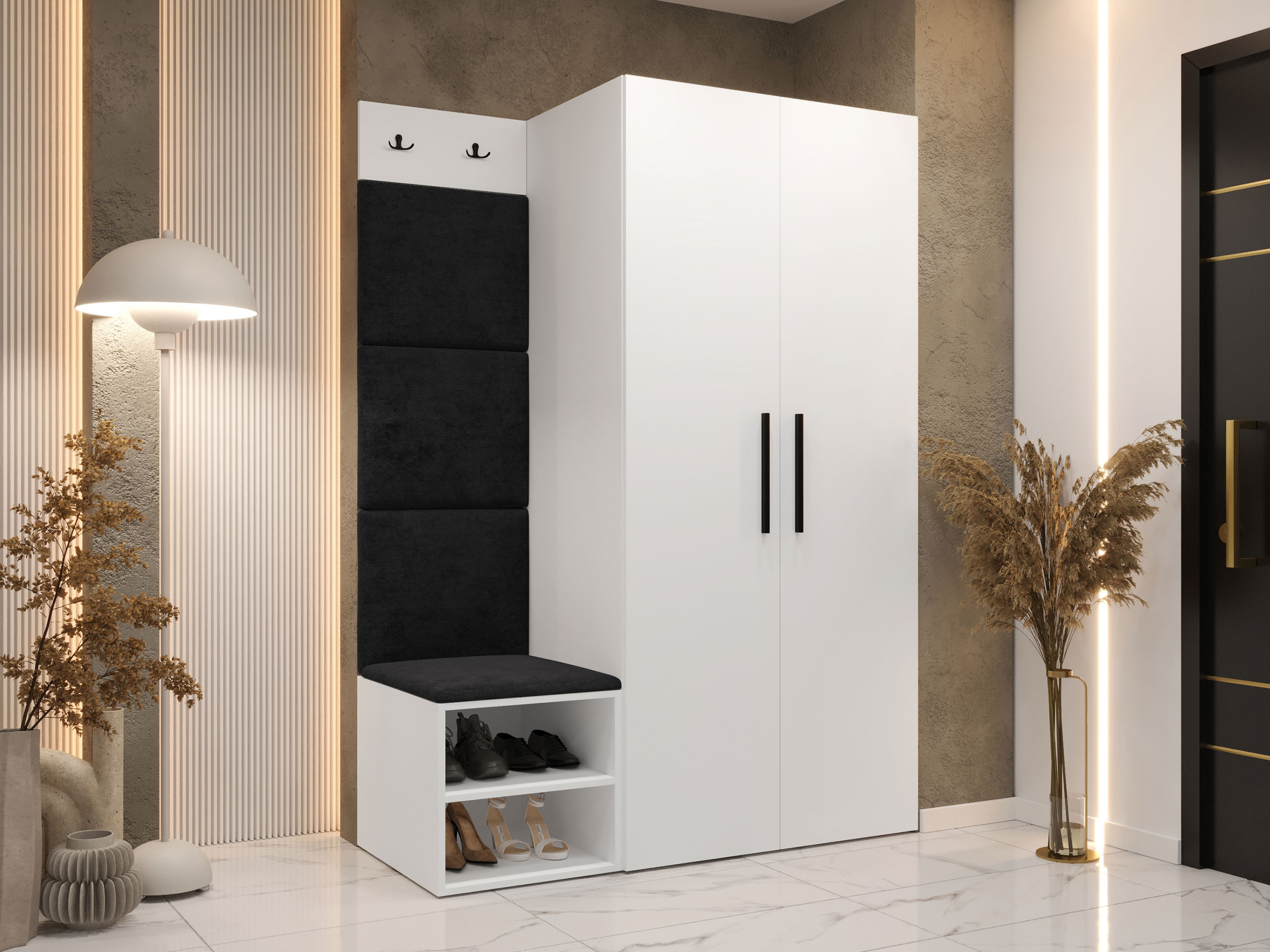 Flurgarnitur Hartford 523 (Weiß)