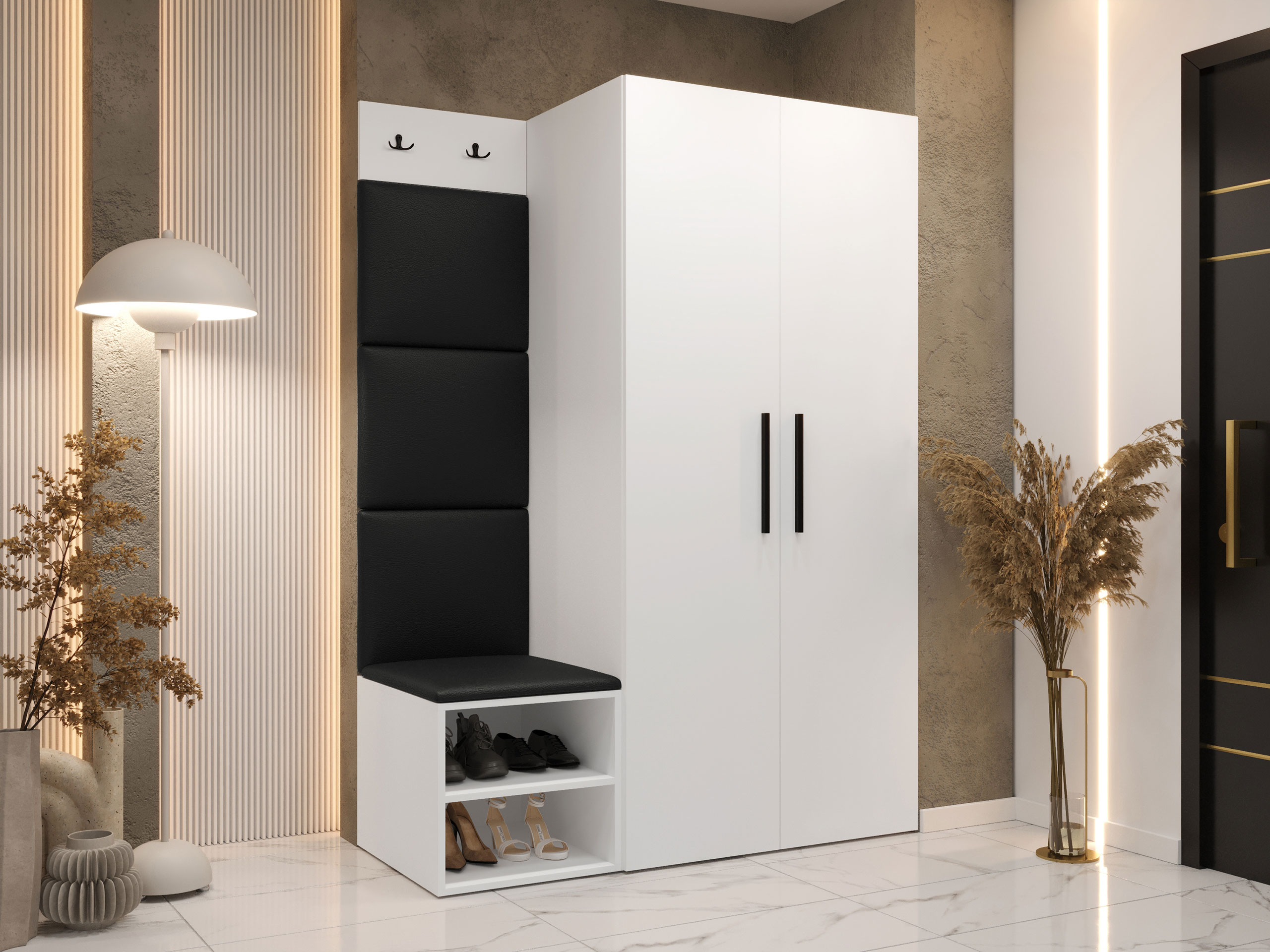 Flurgarnitur Hartford 523 (Weiß)