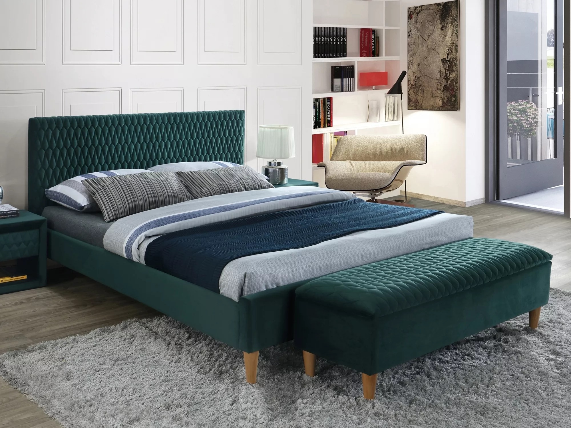 Bett Detroit 807 (Grün)