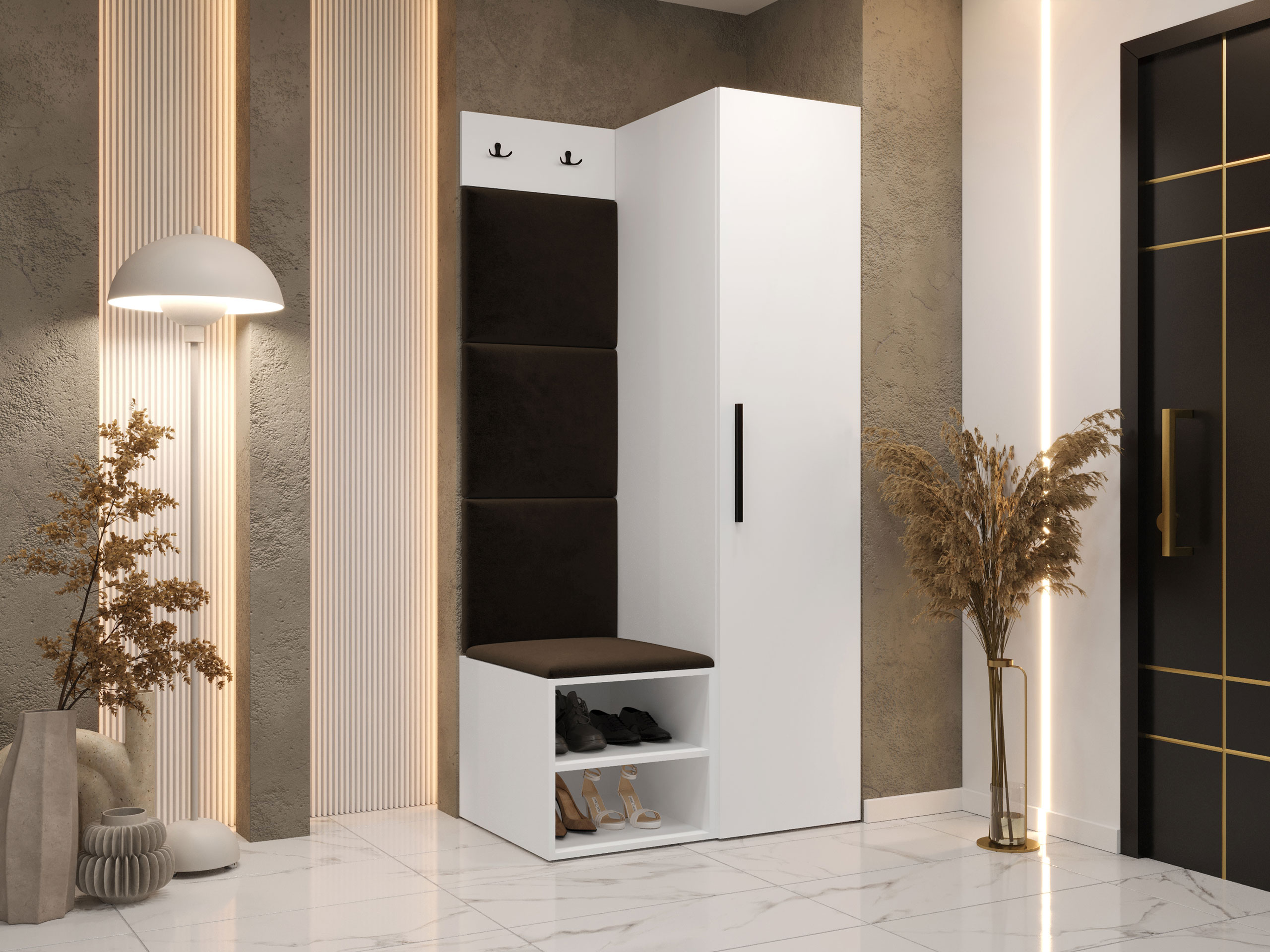 Flurgarnitur Hartford 524 (Weiß)