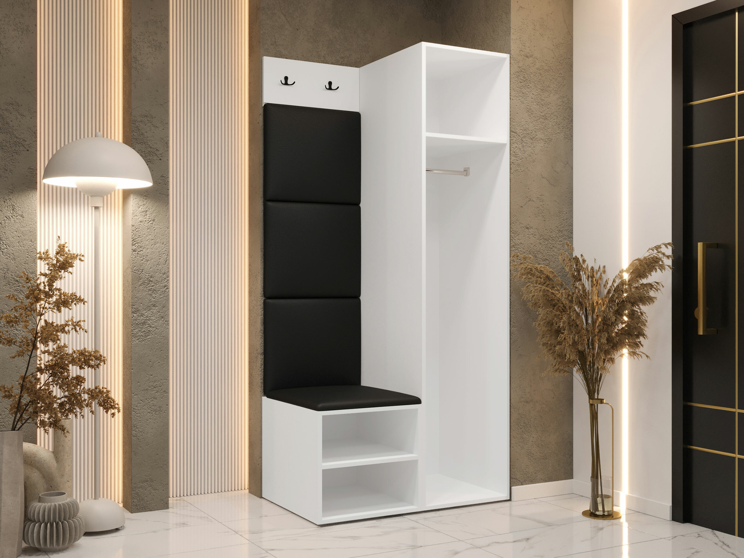 Flurgarnitur Hartford 524 (Weiß)