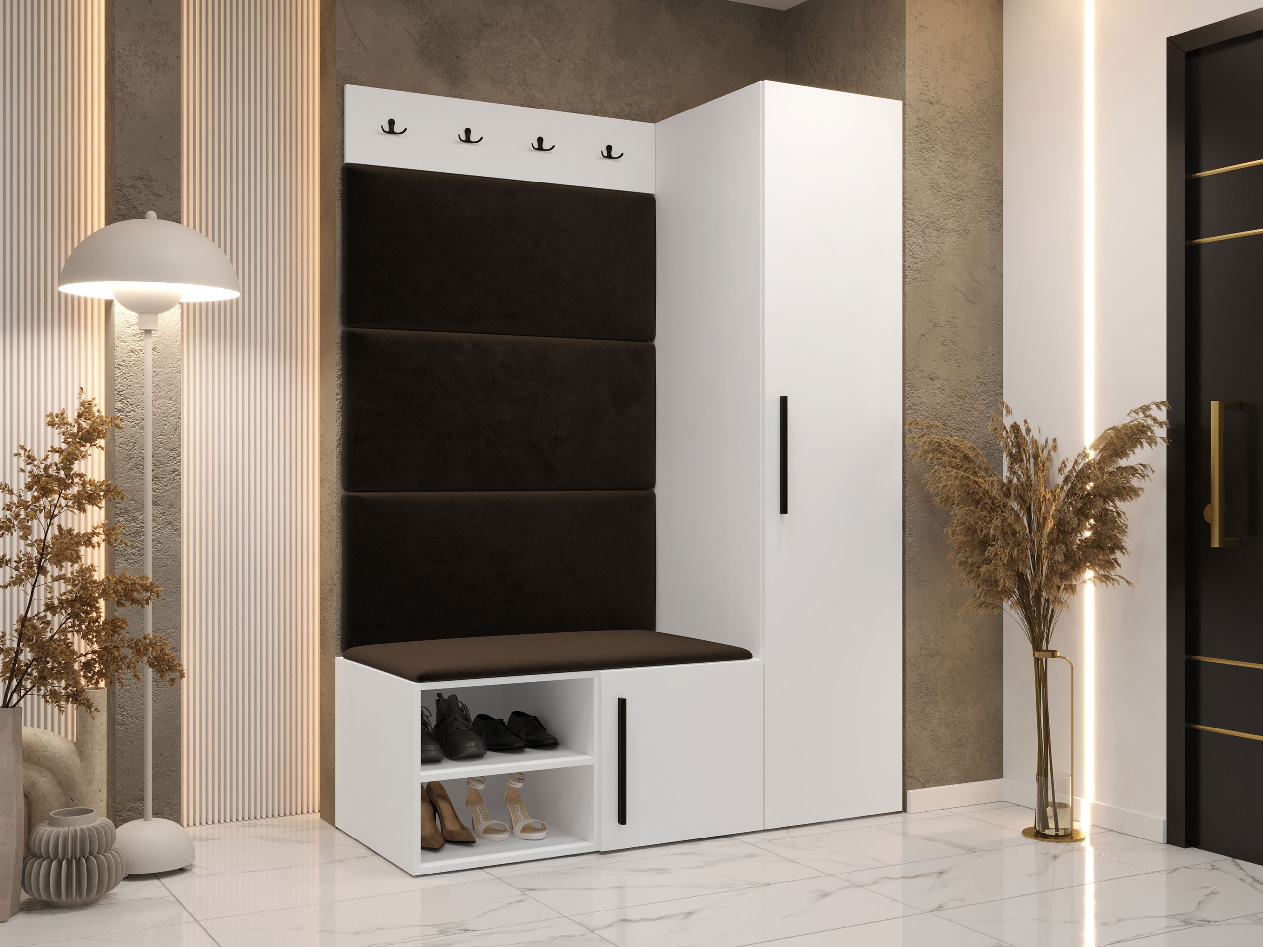 Flurgarnitur Hartford 525 (Weiß)