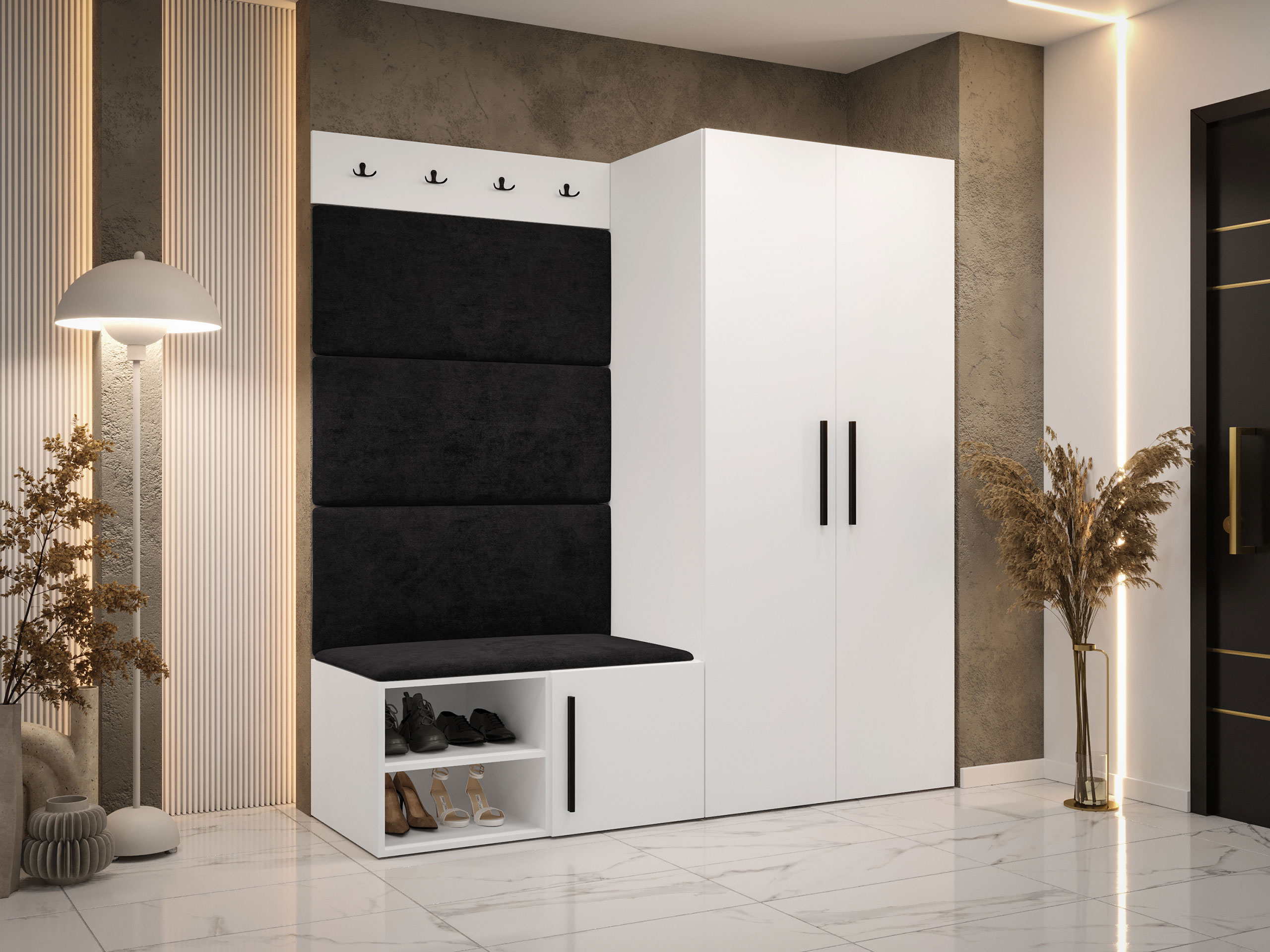 Flurgarnitur Hartford 526 (Weiß)