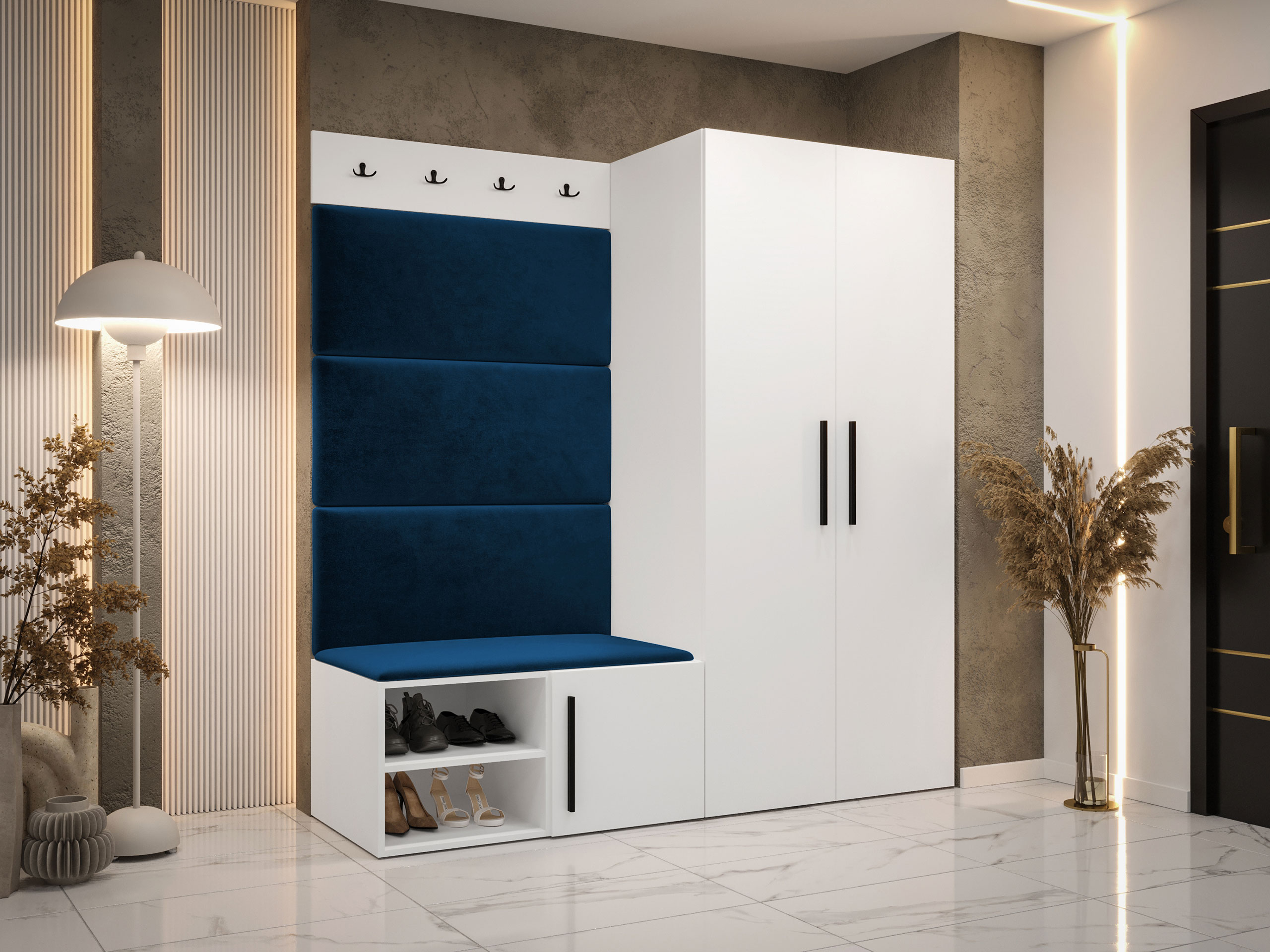 Flurgarnitur Hartford 526 (Weiß)