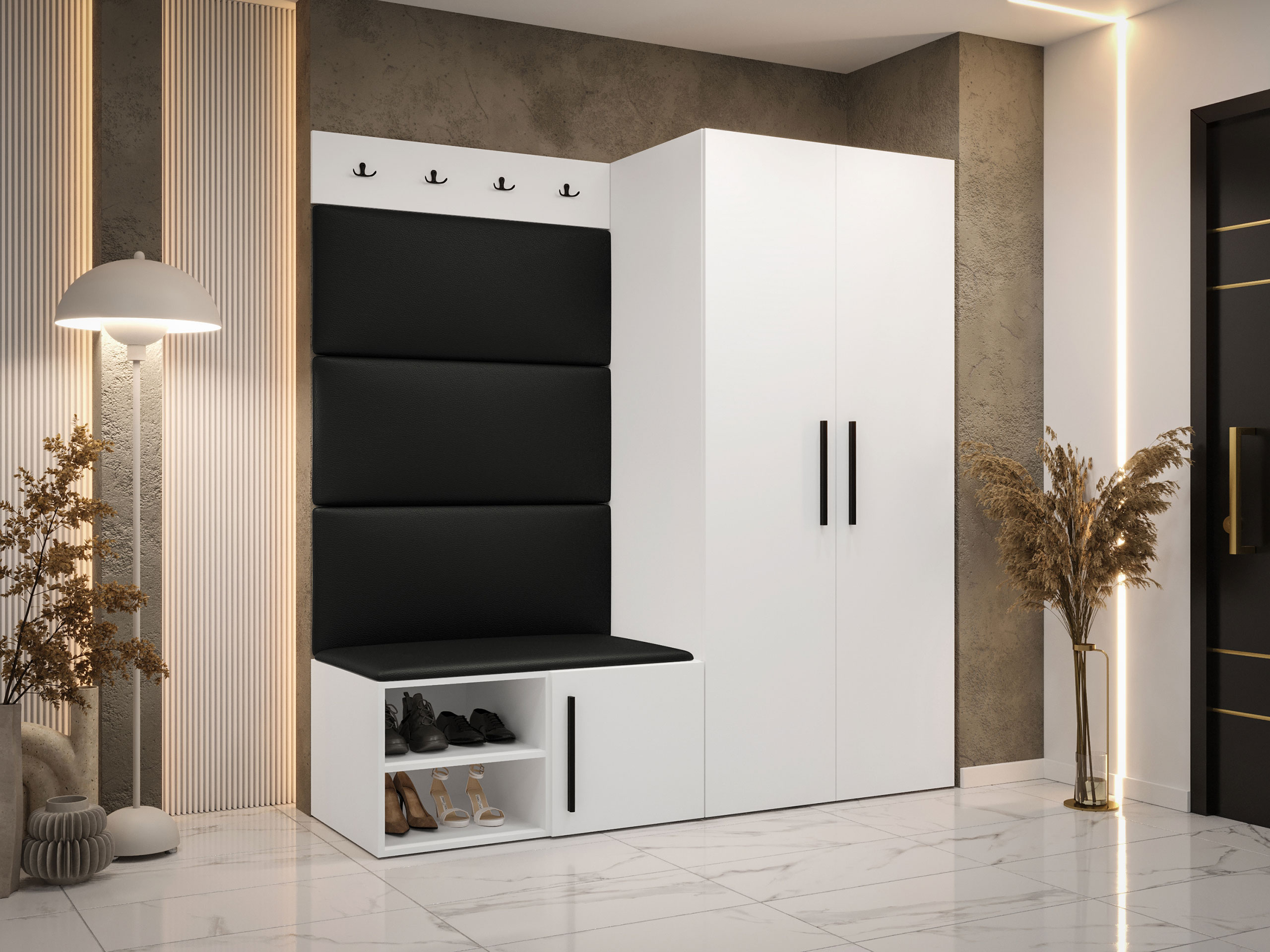 Flurgarnitur Hartford 526 (Weiß)