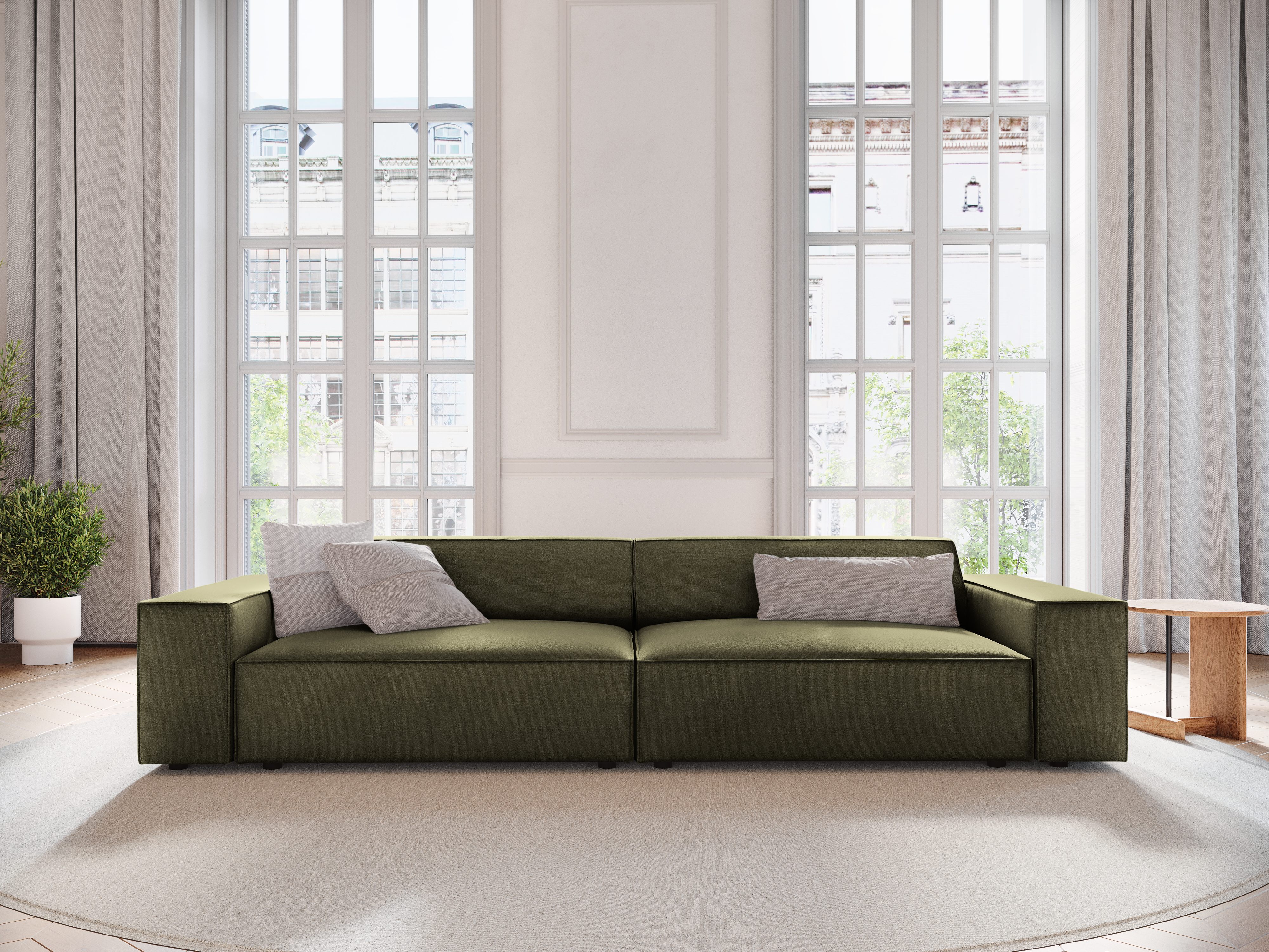 Modulares Sofa Lomcalu 107 (Bluvel 77)