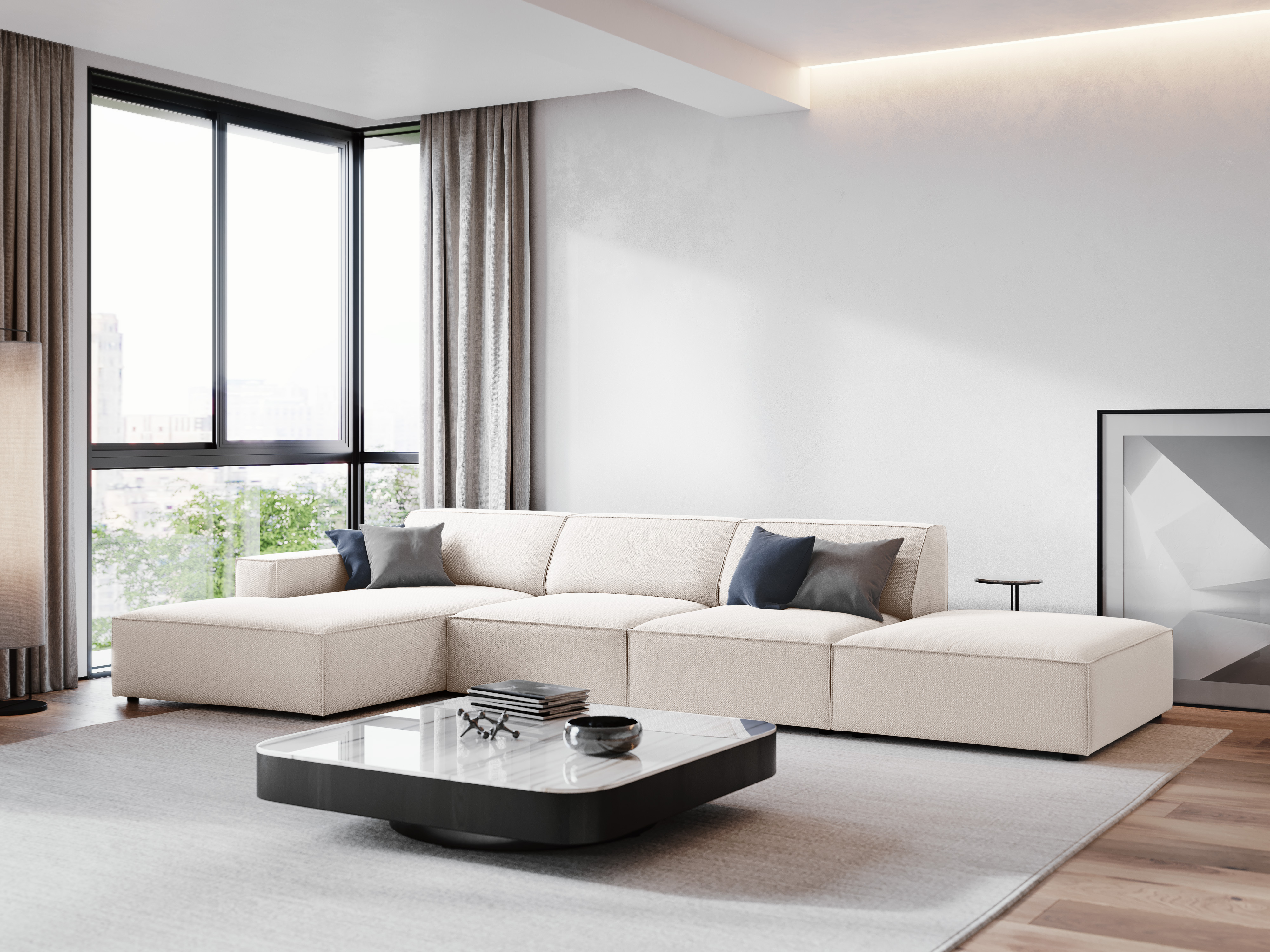 Modulares Ecksofa Lomcalu 109 (Megan 351)