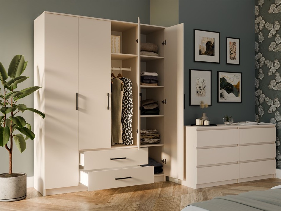 Kleiderschrank Mandeville 299 (Kaschmir)