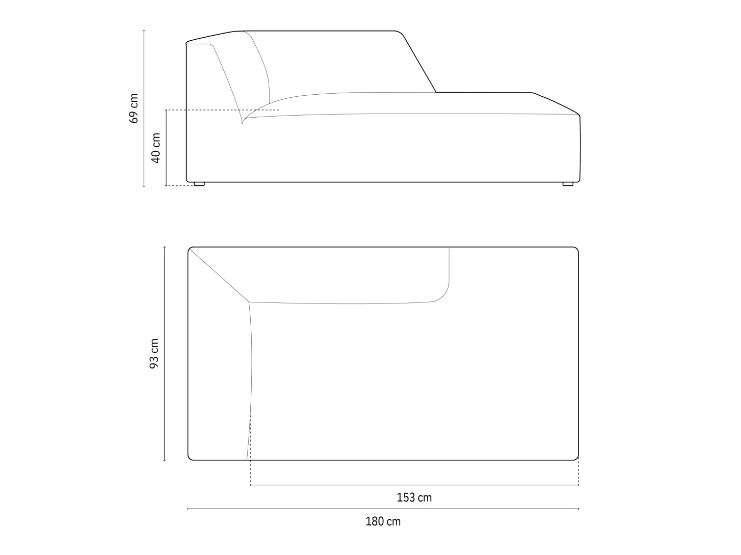 Chaiselongue Vermaru 106 (Salvador 19)