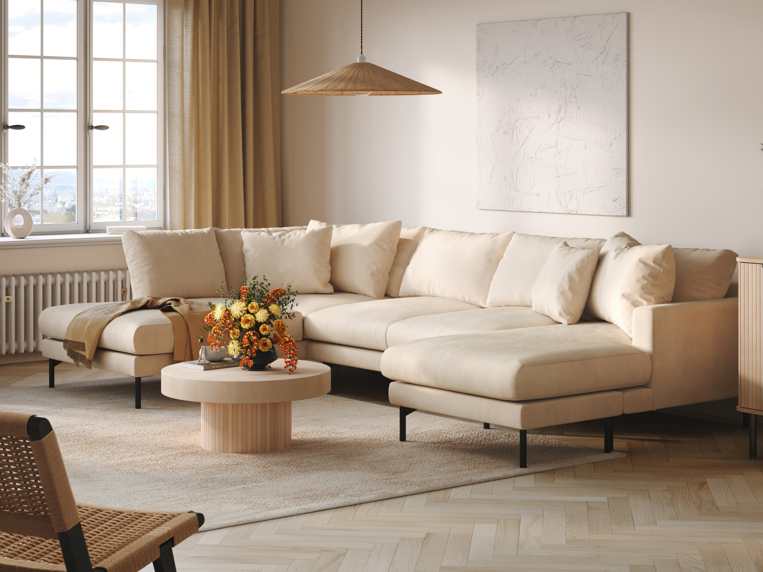 Ecksofa Ophliva 113 (Fjord 23)