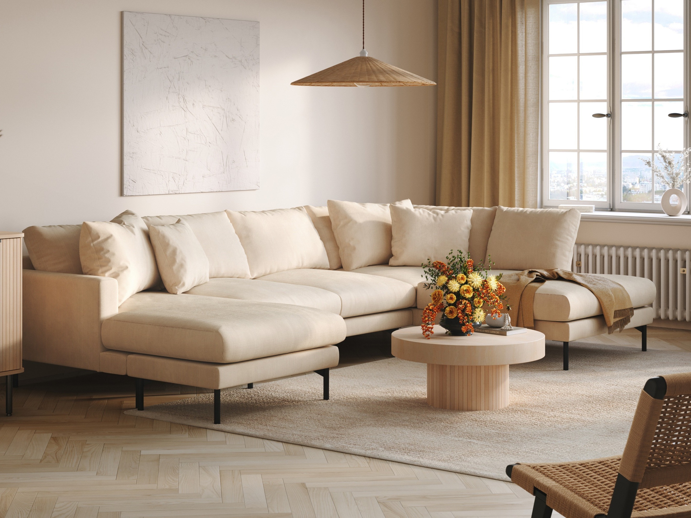 Ecksofa Ophliva 113 (Fjord 23)