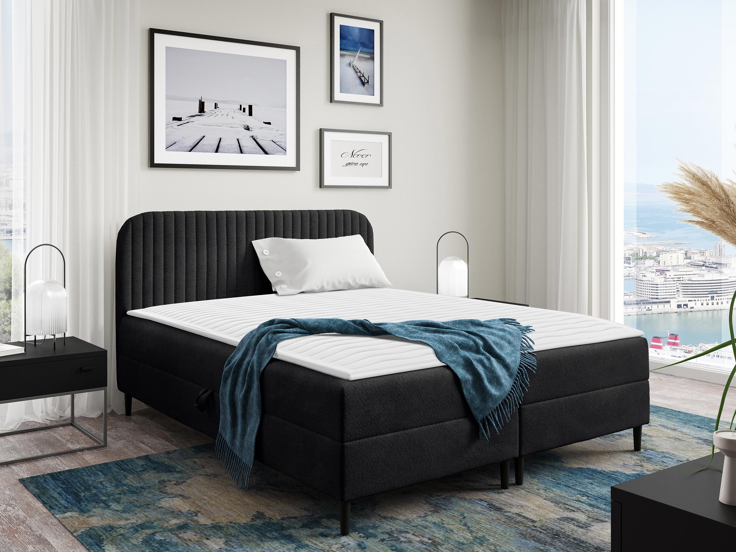 Boxspringbett Rivus (Coral 60)