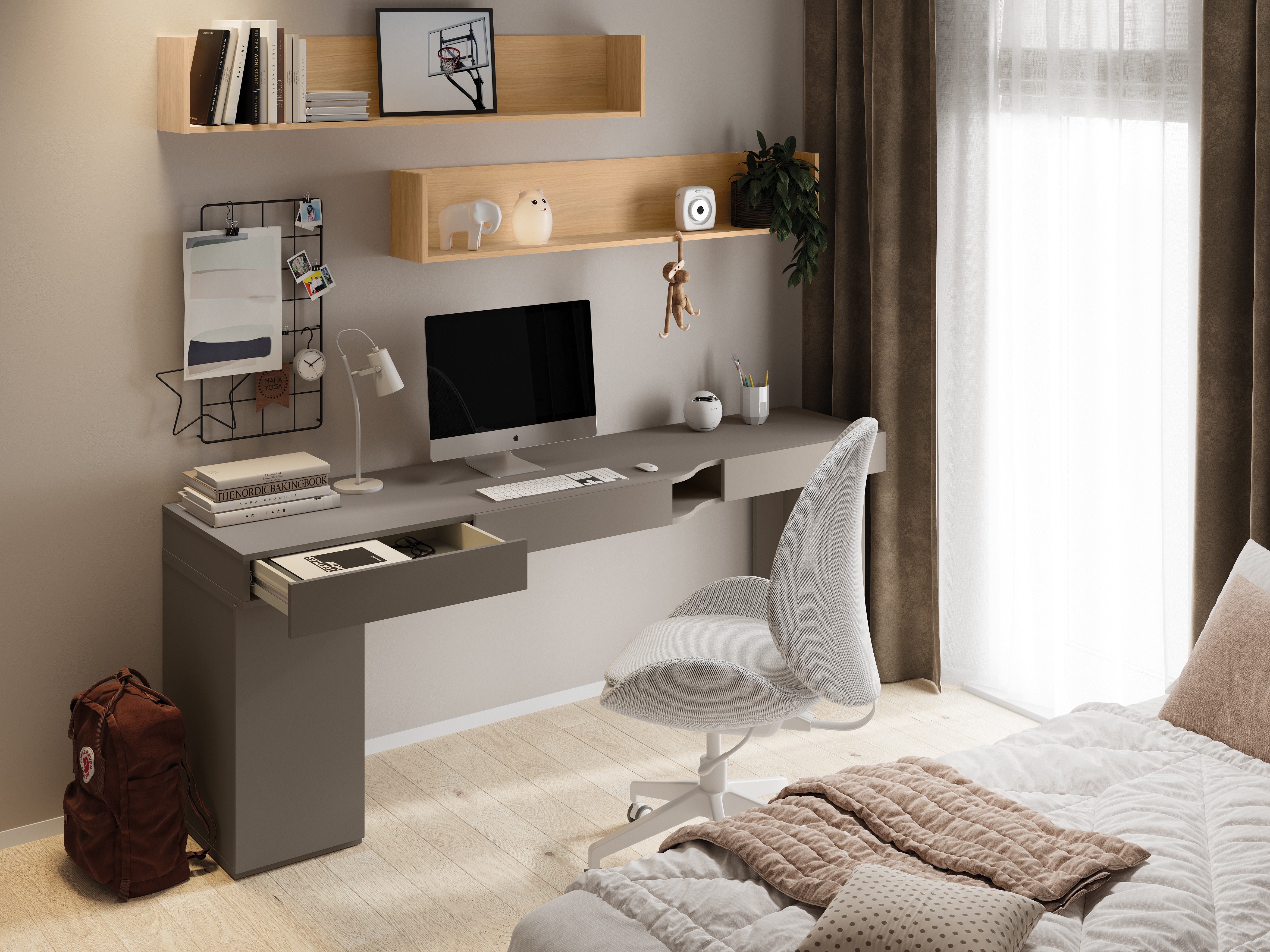 Bürotisch Evareve 110 (Links)