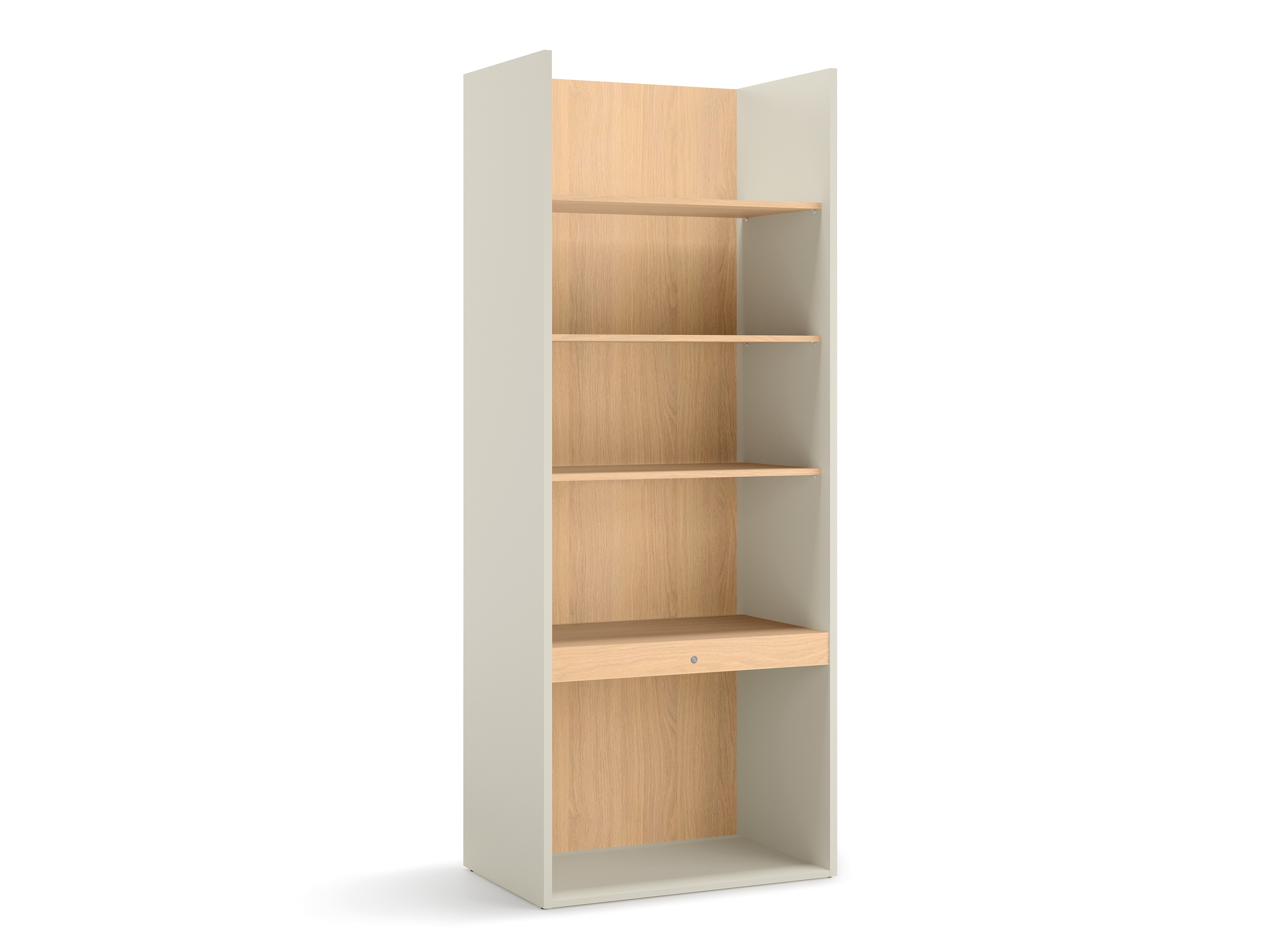 Regal Evareve 103 (Eichenholzoptik + Hellbraun)