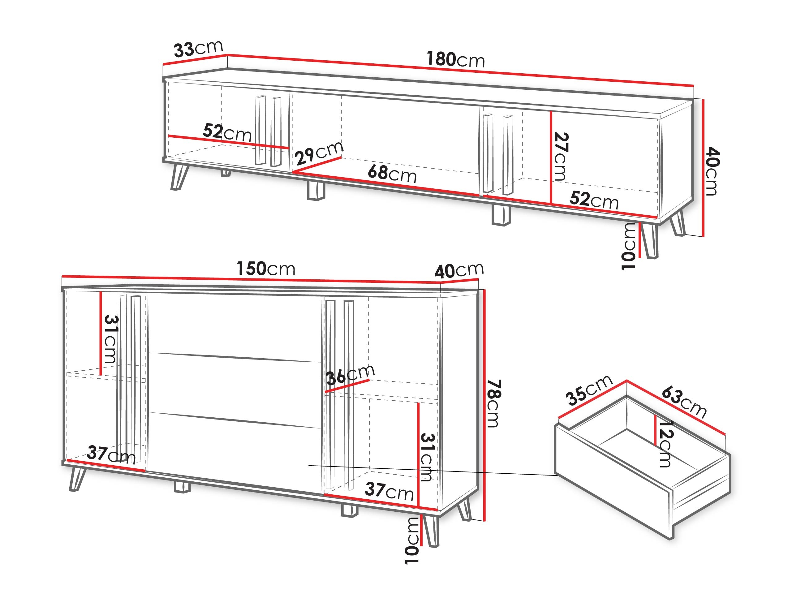 Wohnzimmer-Sets Facetor III (Congo)
