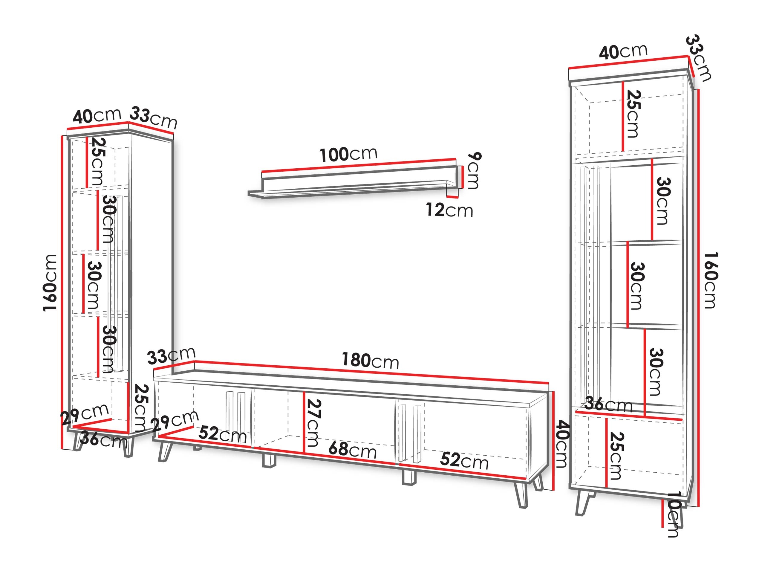 Wohnzimmer-Sets Temora 103 (Congo)