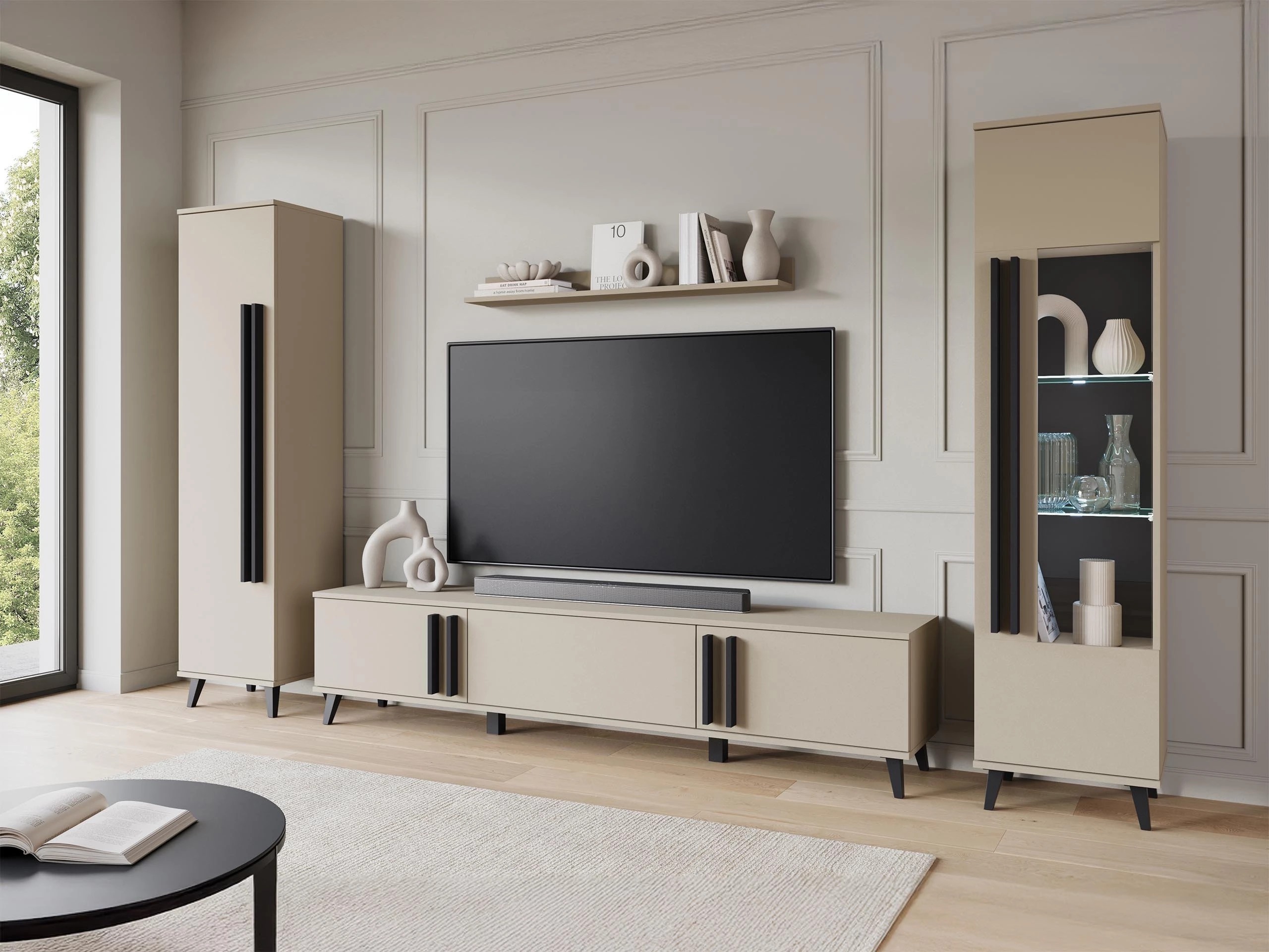 Wohnzimmer-Sets Temora 103 (Kaschmir)