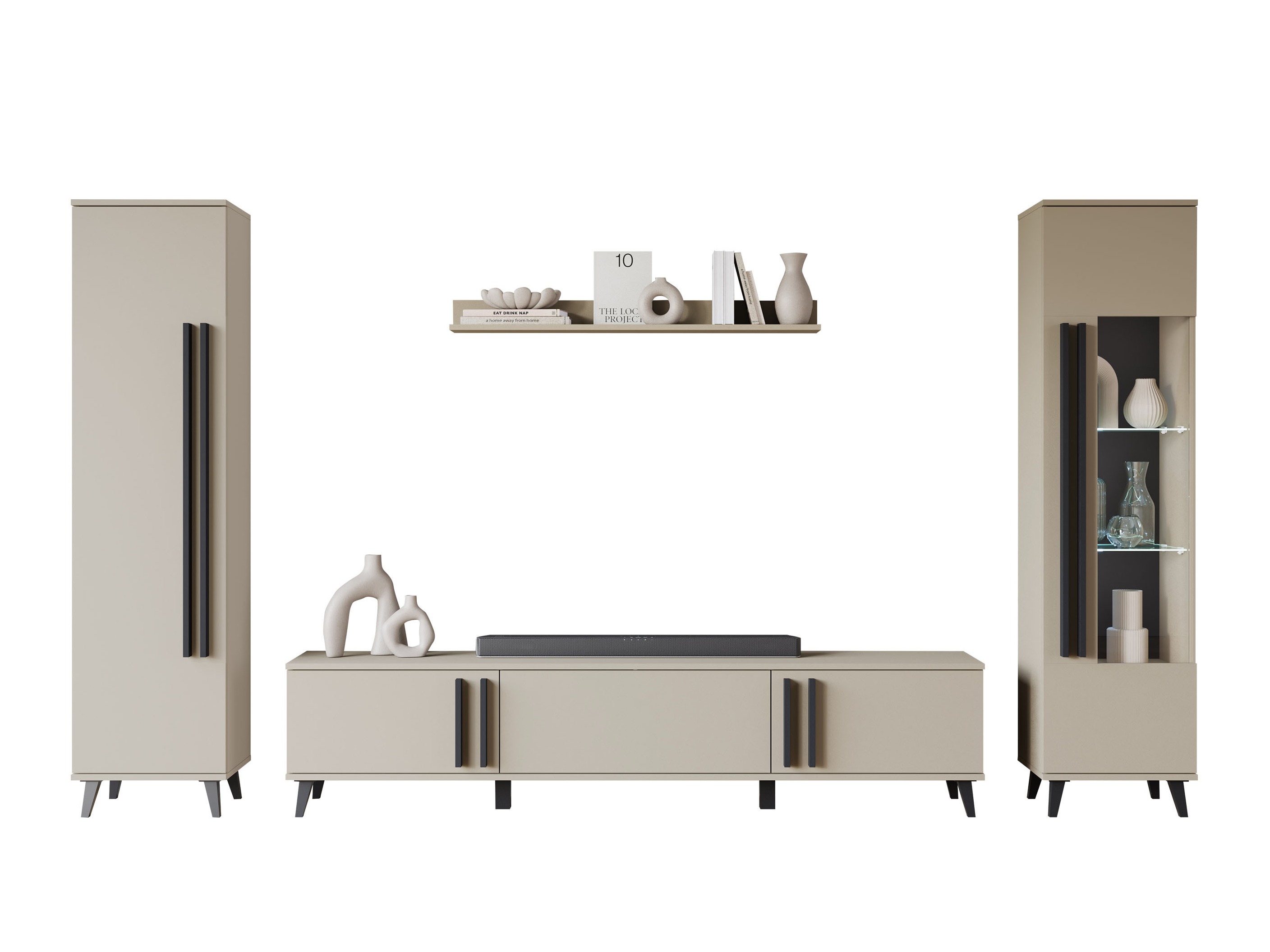 Wohnzimmer-Sets Temora 103 (Kaschmir)