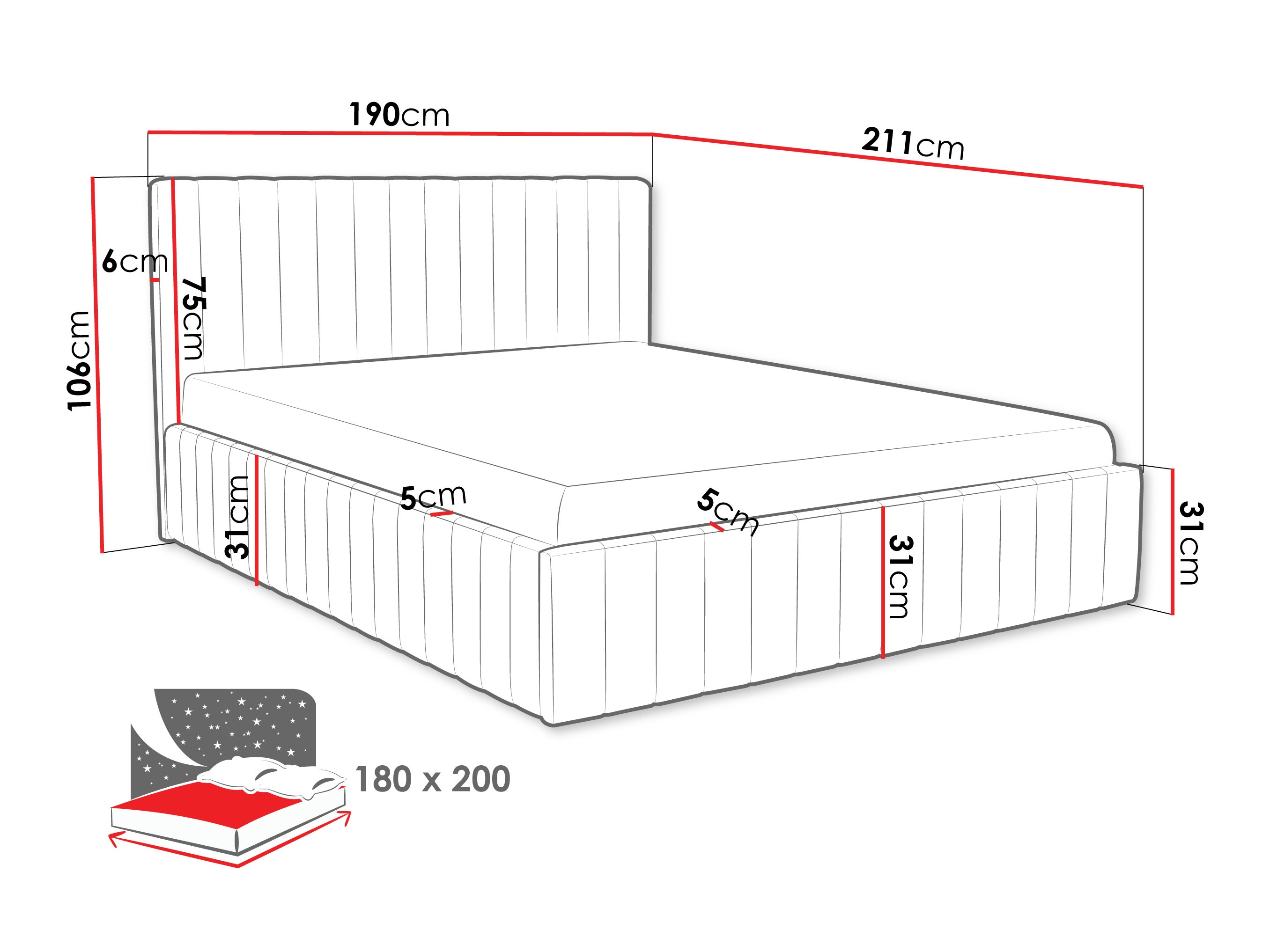 Bett Baltimore 202 (Fresh 13)