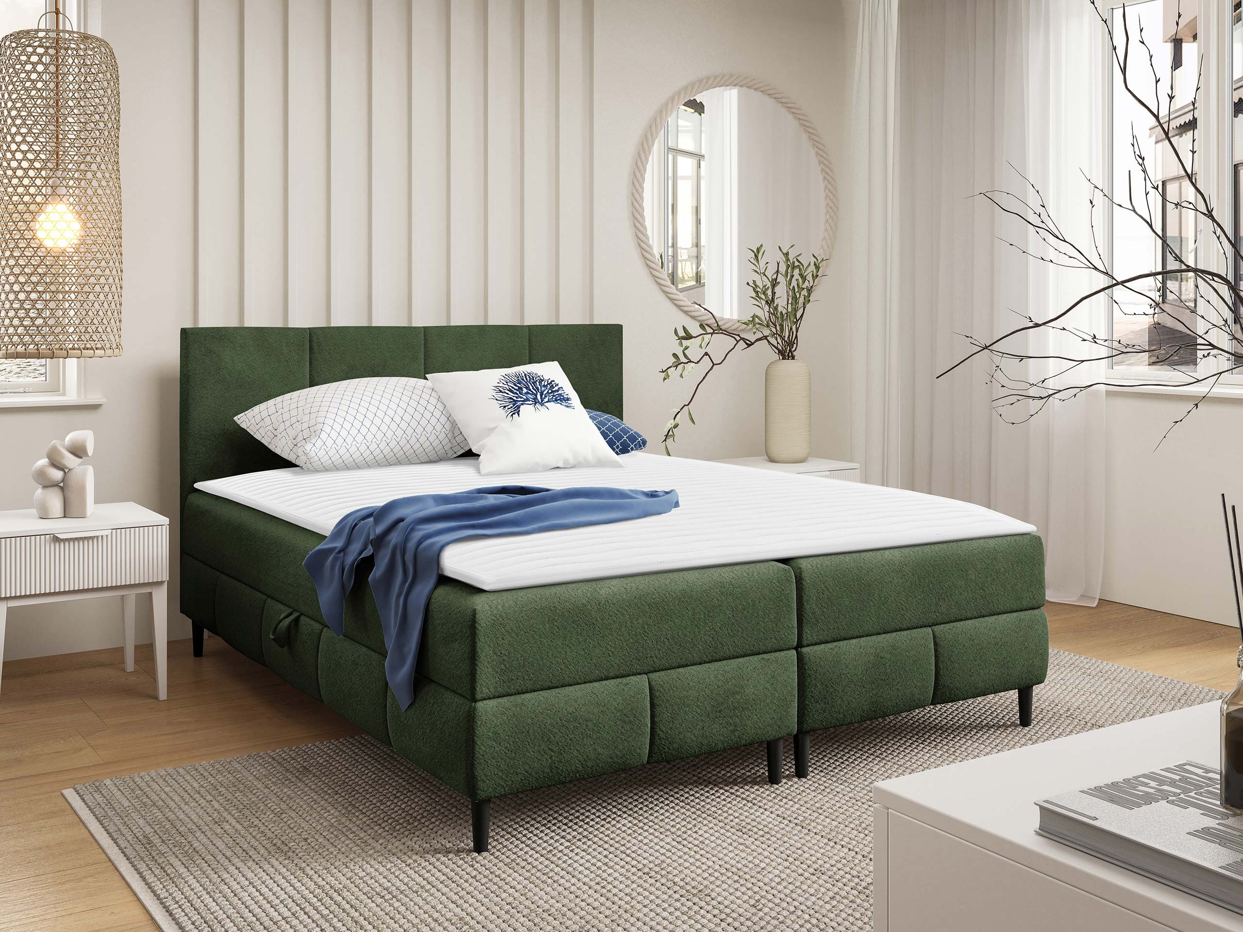Boxspringbett Rivus I (Coral 20)