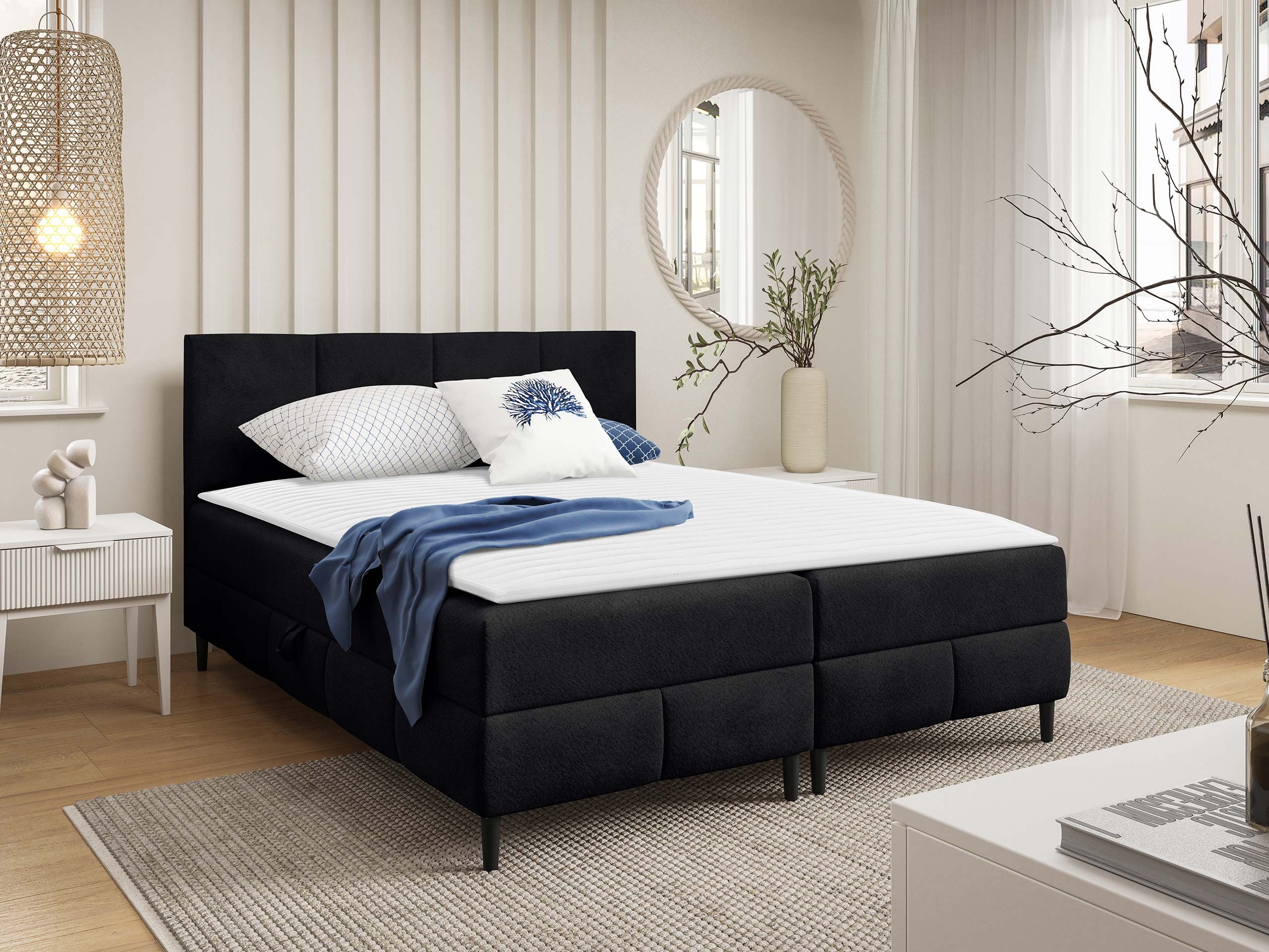 Boxspringbett Rivus I (Coral 60)