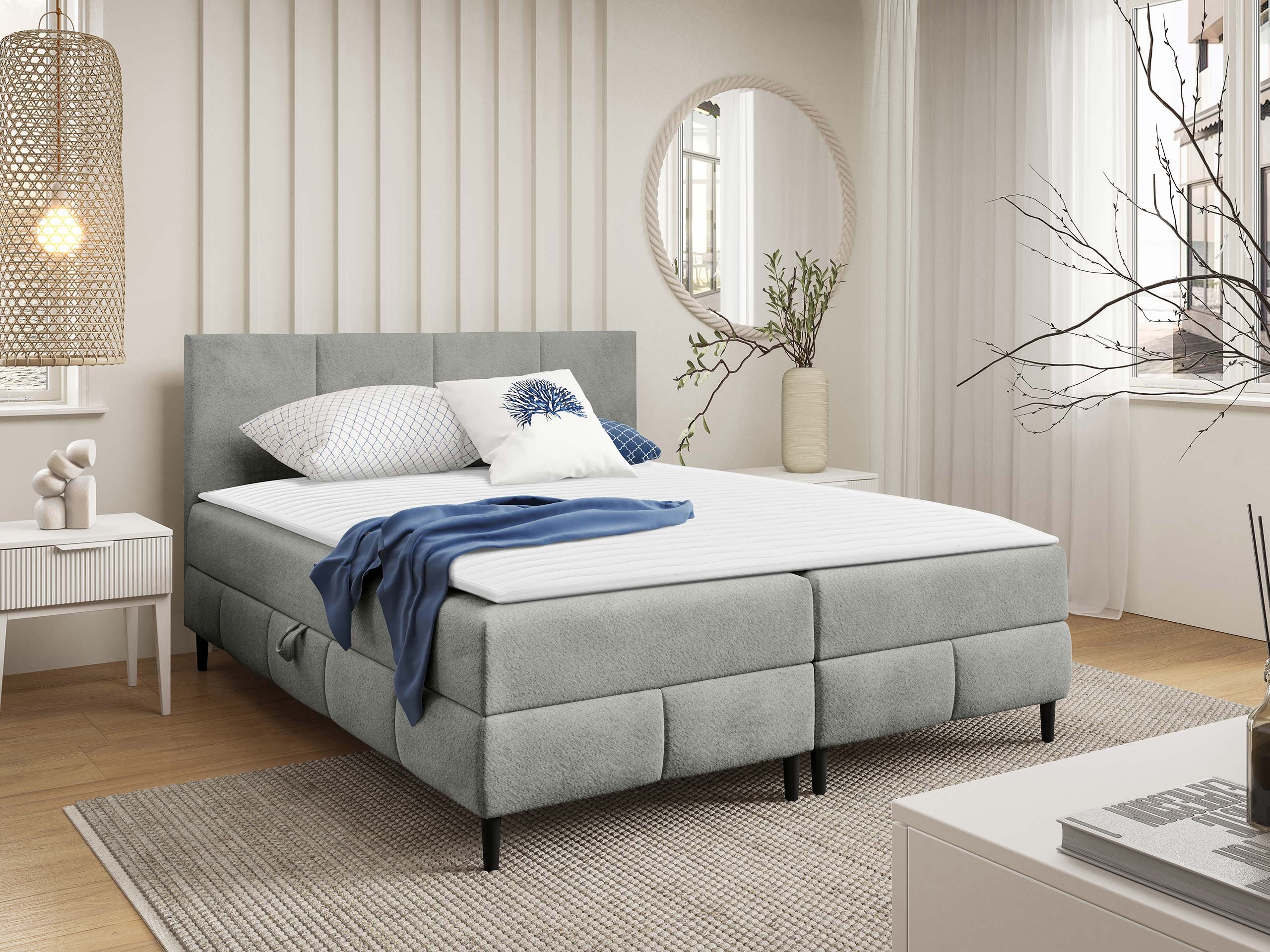 Boxspringbett Rivus I (Coral 75)
