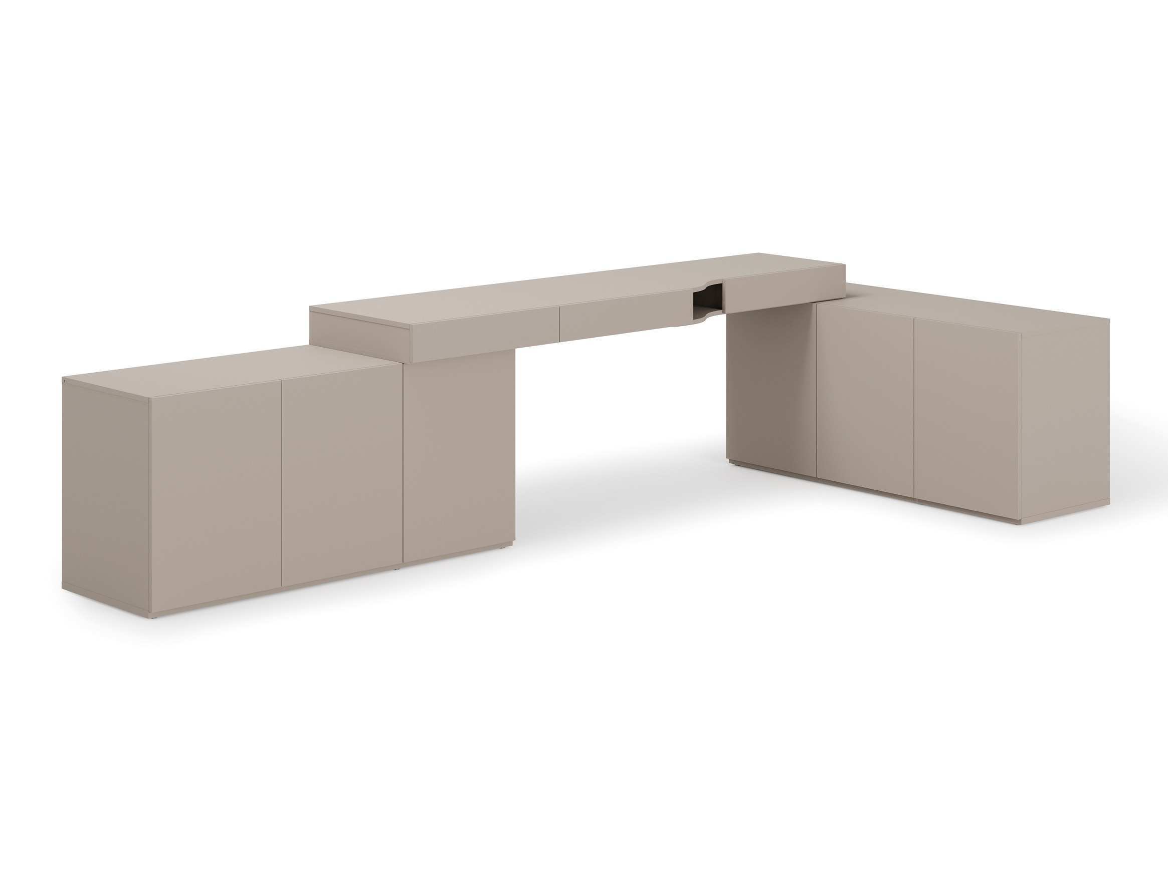 Eckschreibtisch Evareve 115 (Links)