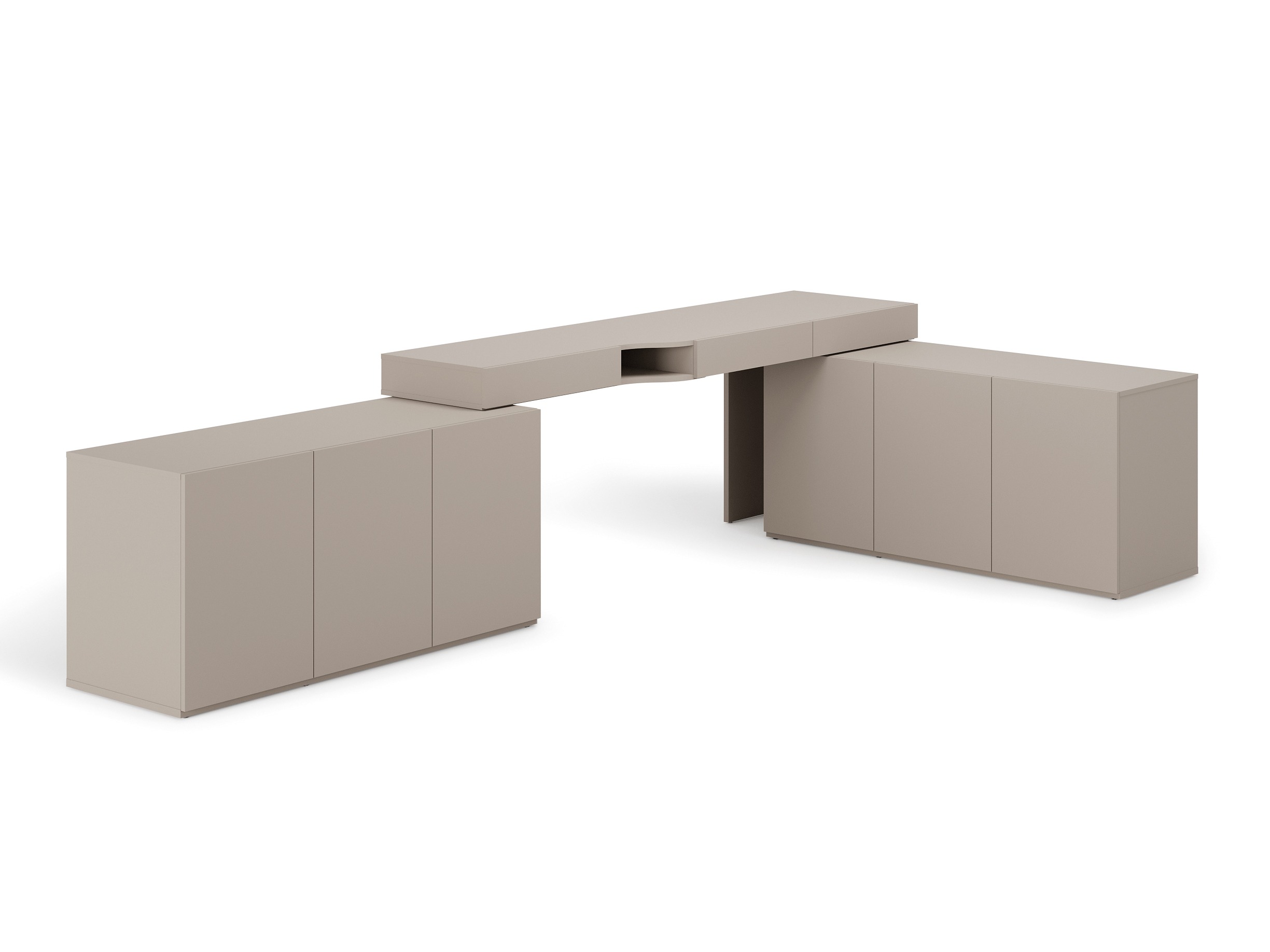 Eckschreibtisch Evareve 115 (Rechts)