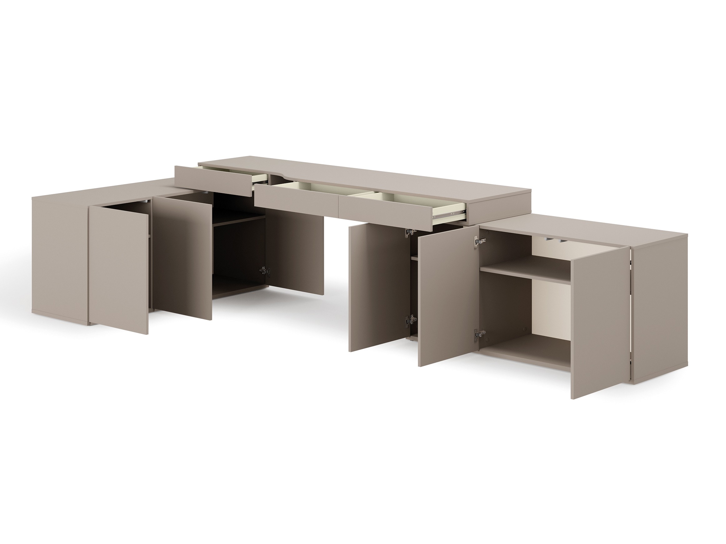 Eckschreibtisch Evareve 115 (Rechts)