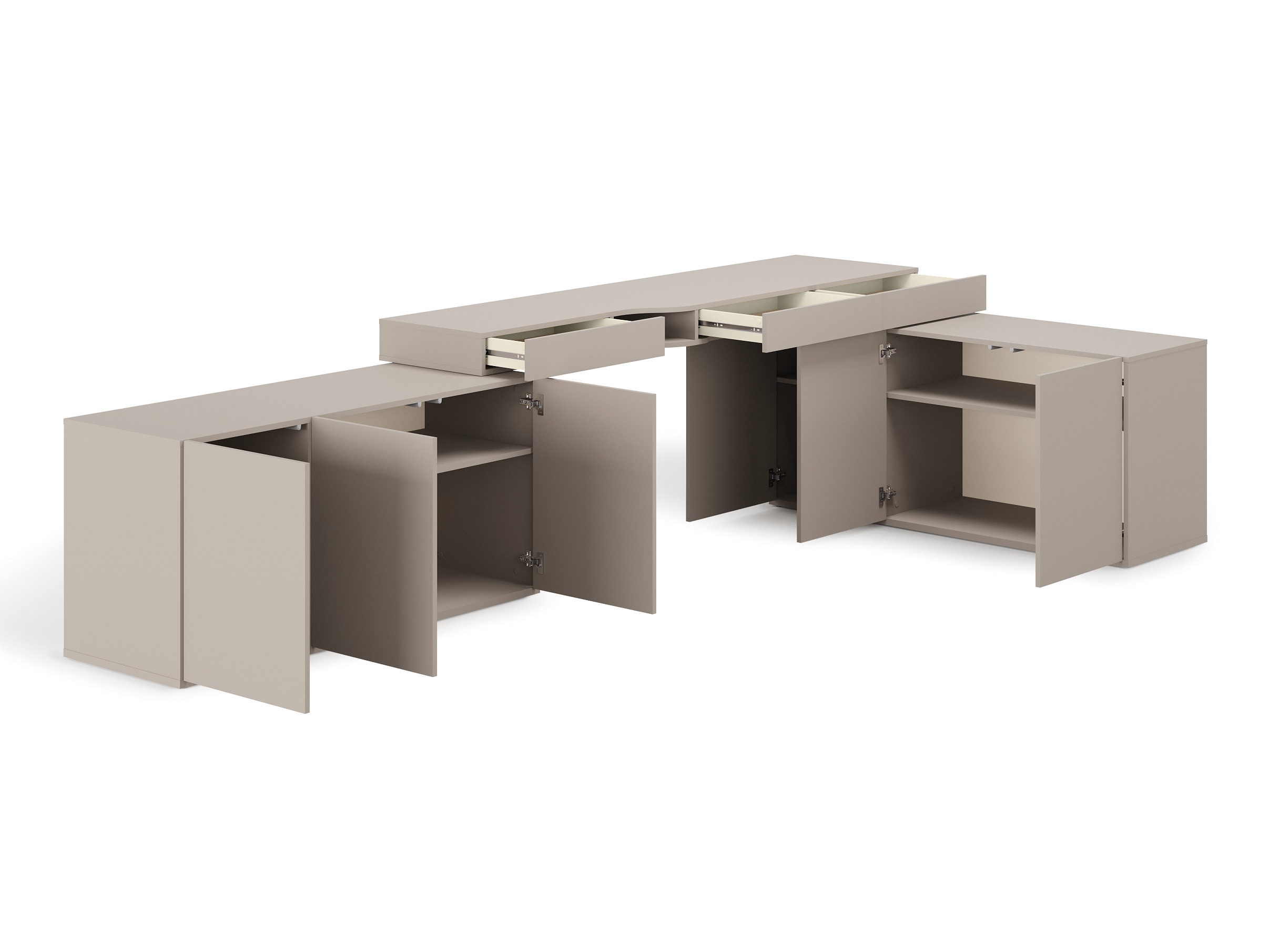 Eckschreibtisch Evareve 115 (Rechts)