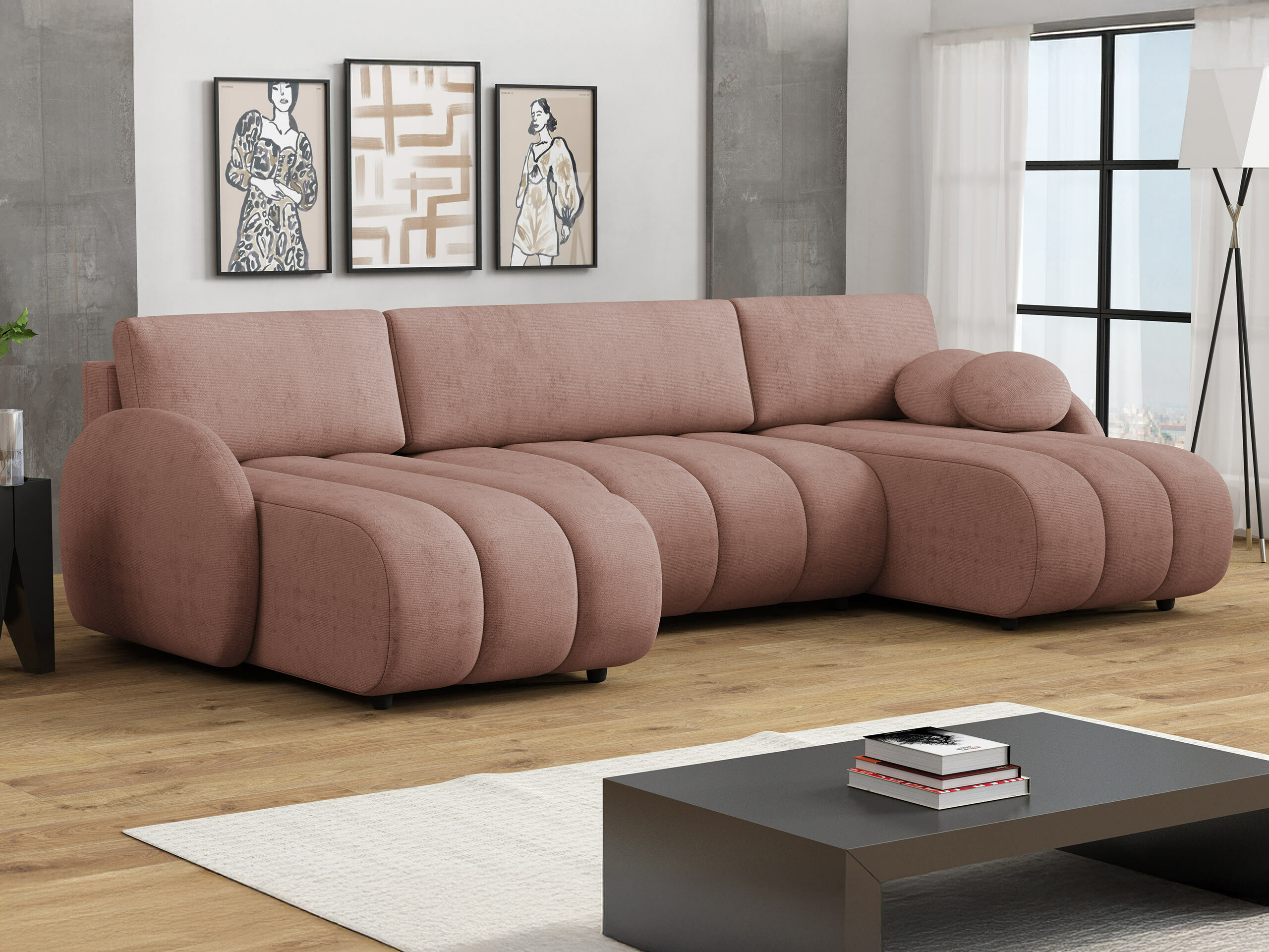 Ecksofa Columbus 248 (Sereno 687)