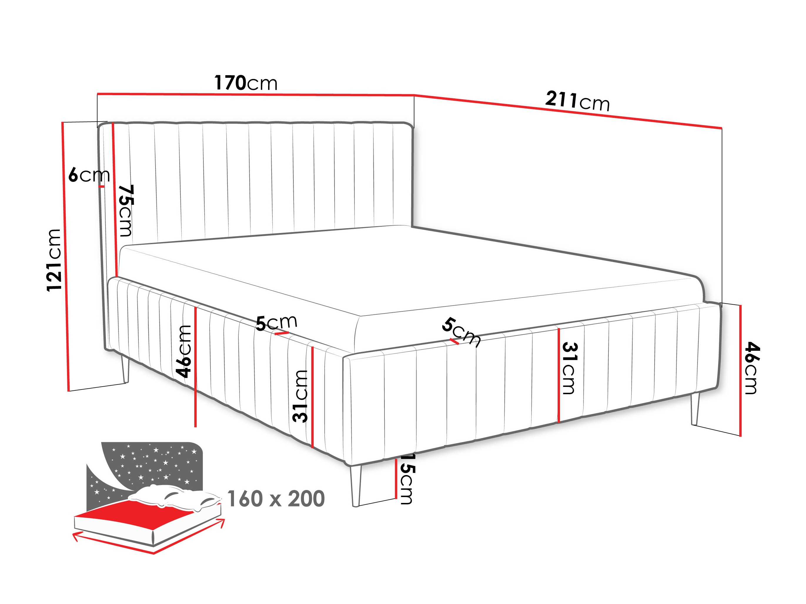 Bett Baltimore 203 (Fresh 33)