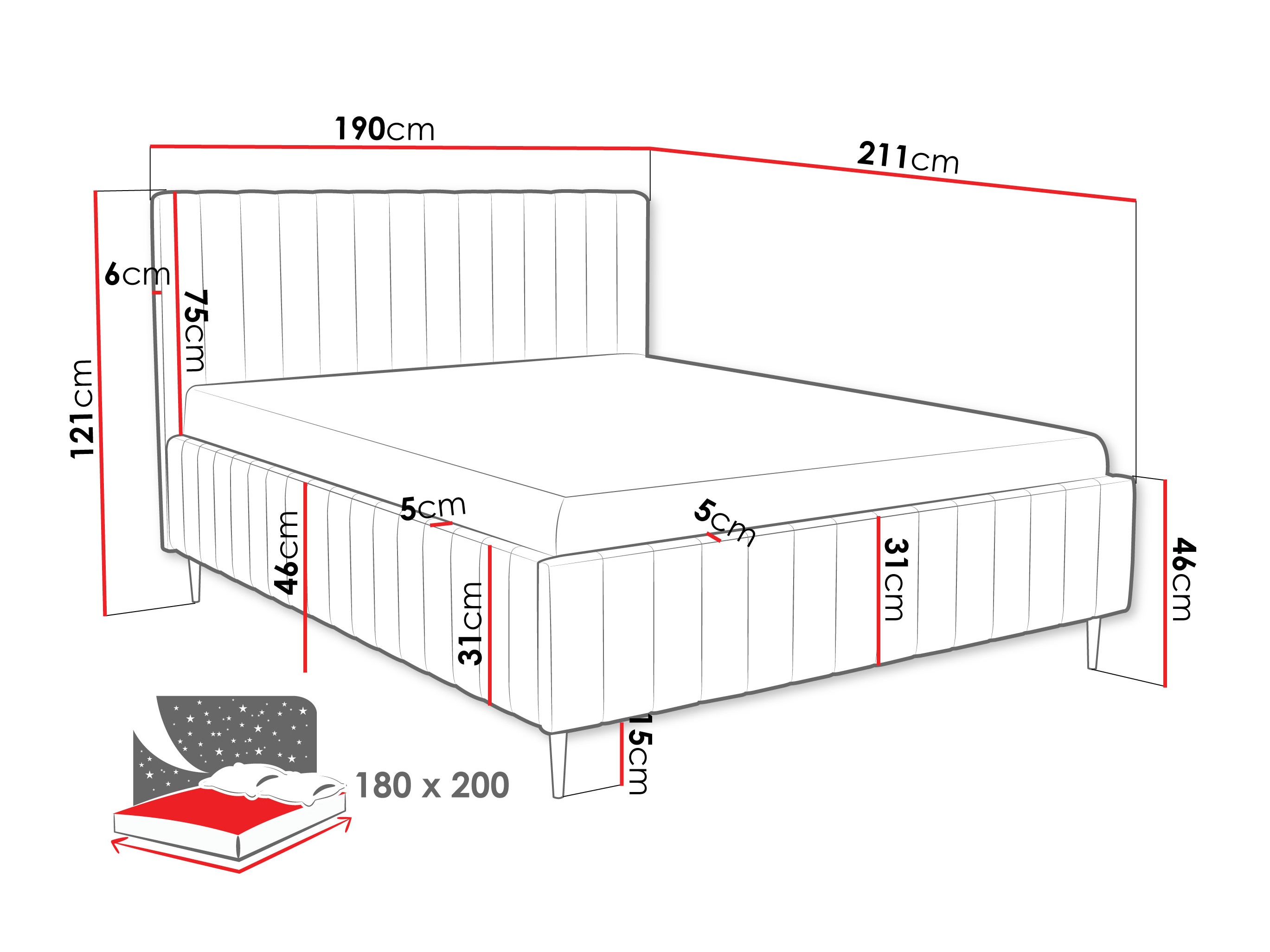 Bett Baltimore 203 (Fresh 33)