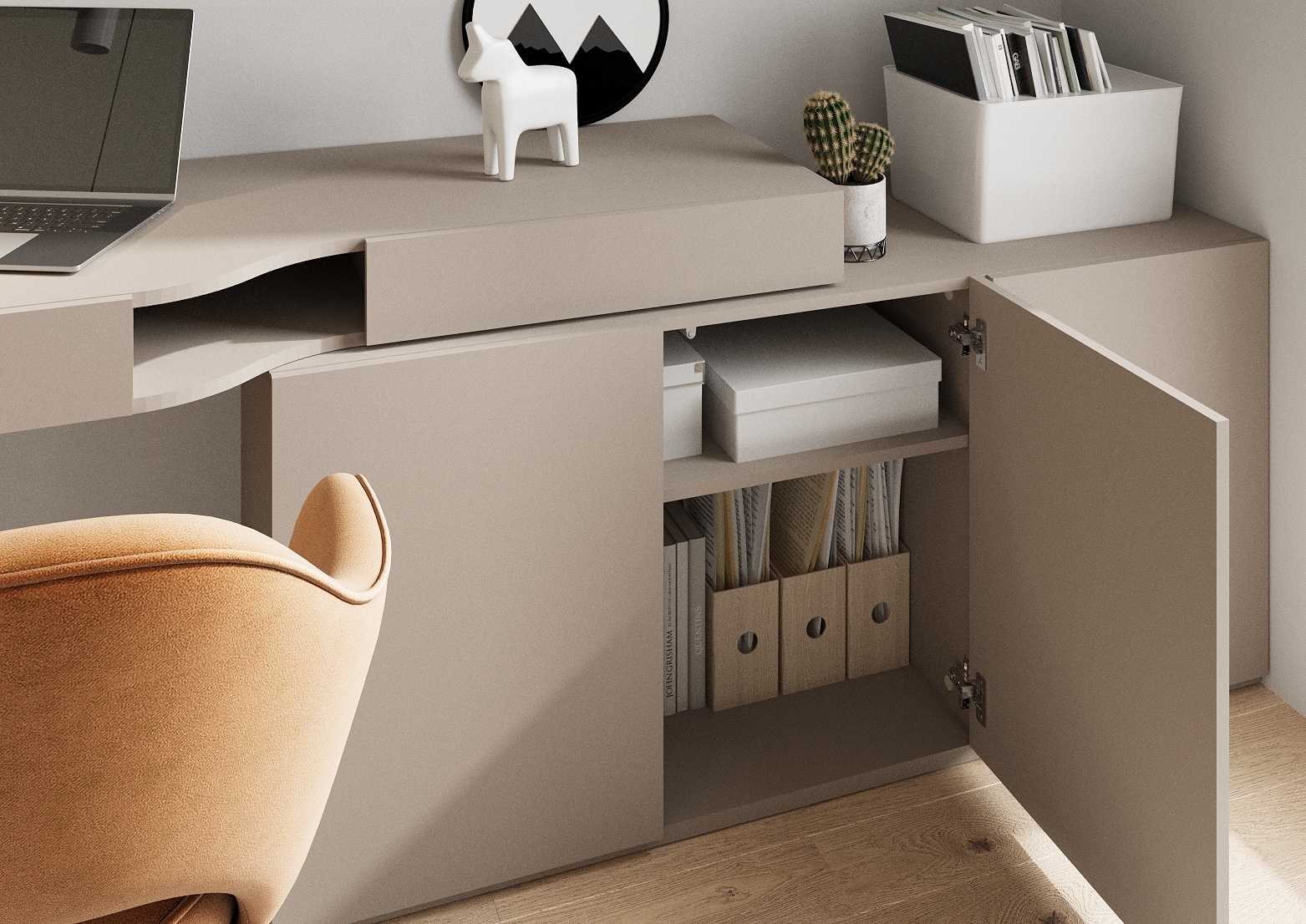 Bürotisch Evareve 114 (Links)