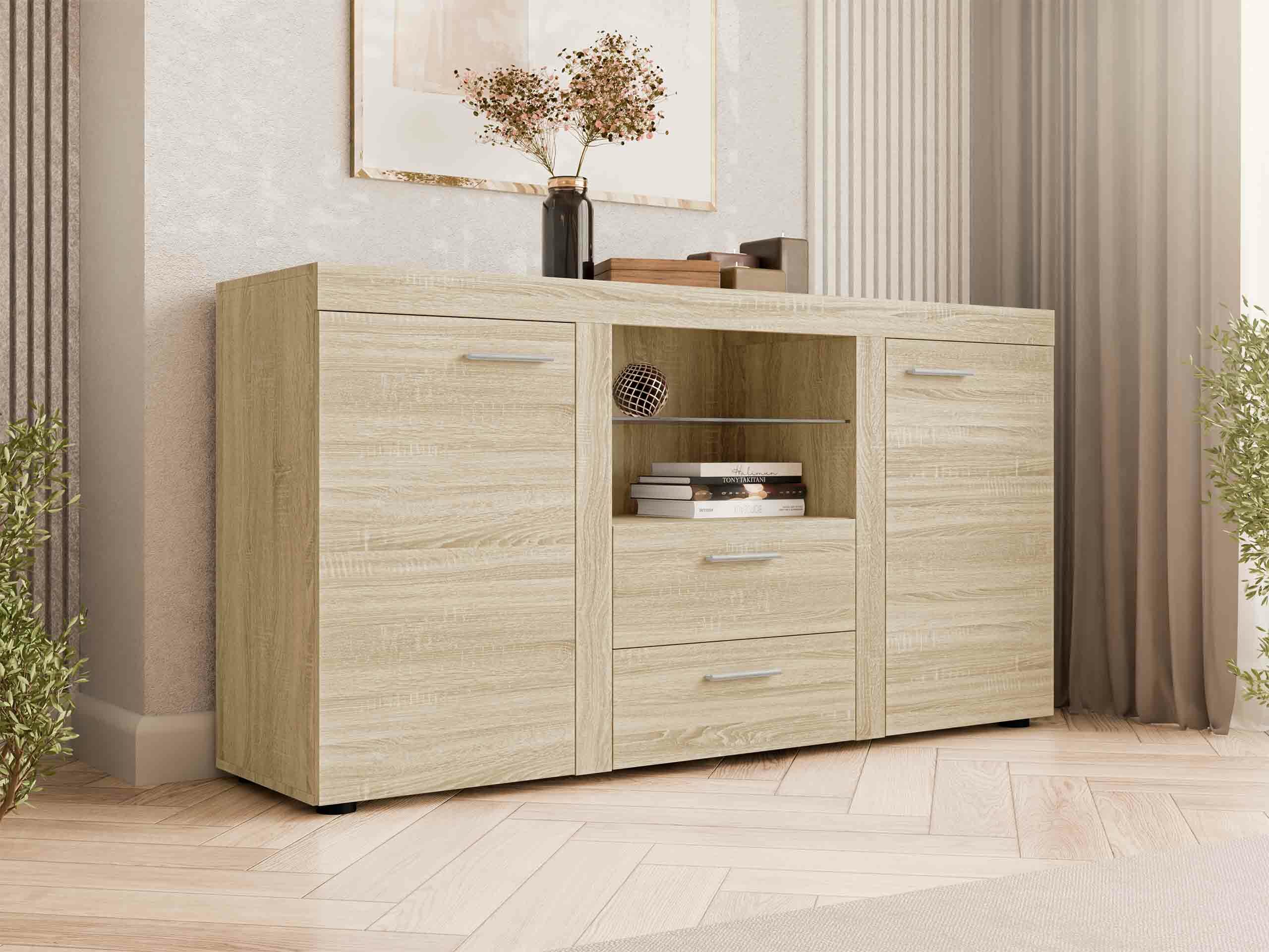 Kommoden Univio (Sonoma Eichenholzoptik)