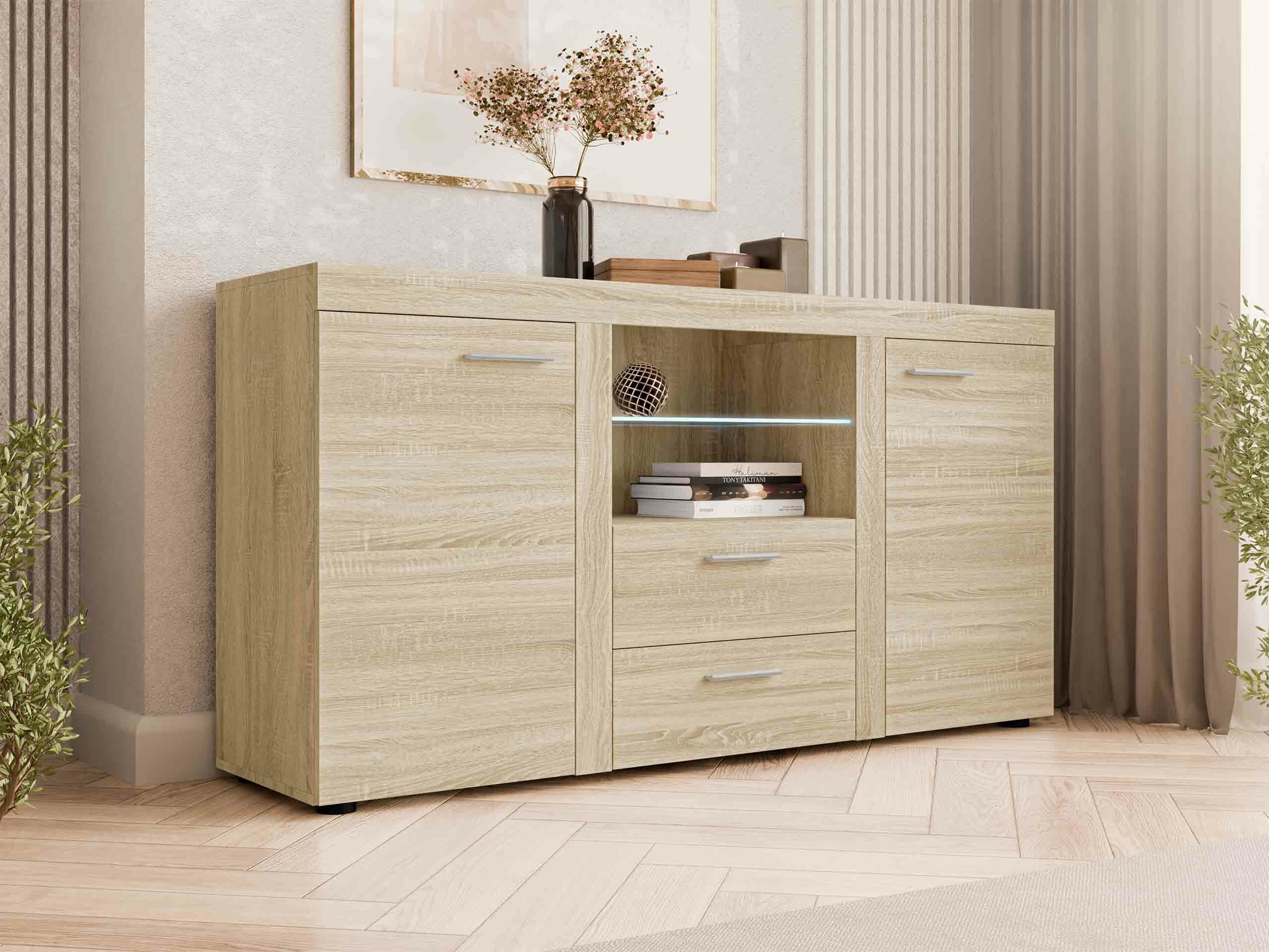 Kommoden Univio (Sonoma Eichenholzoptik)