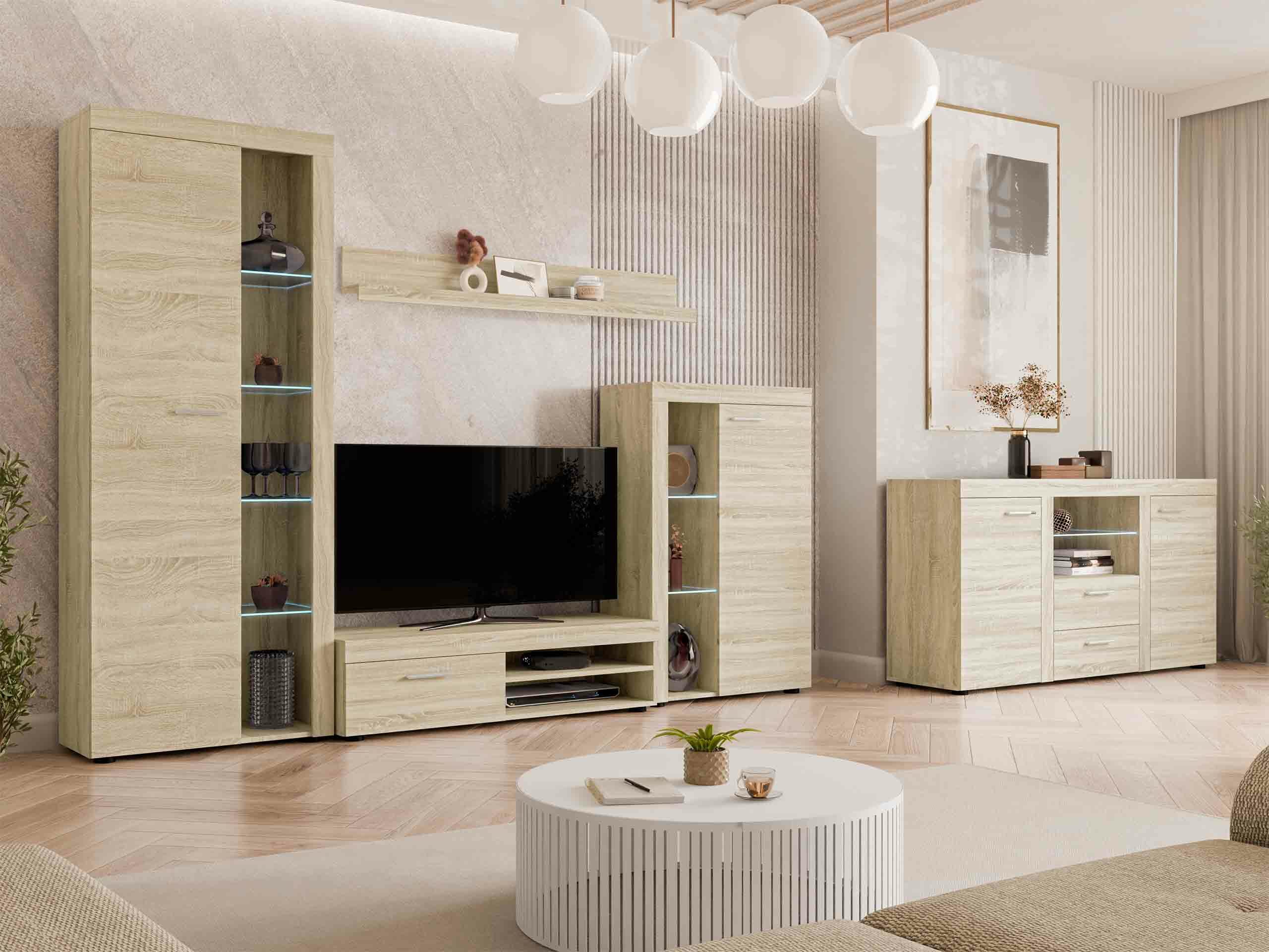 Kommoden Univio (Sonoma Eichenholzoptik)